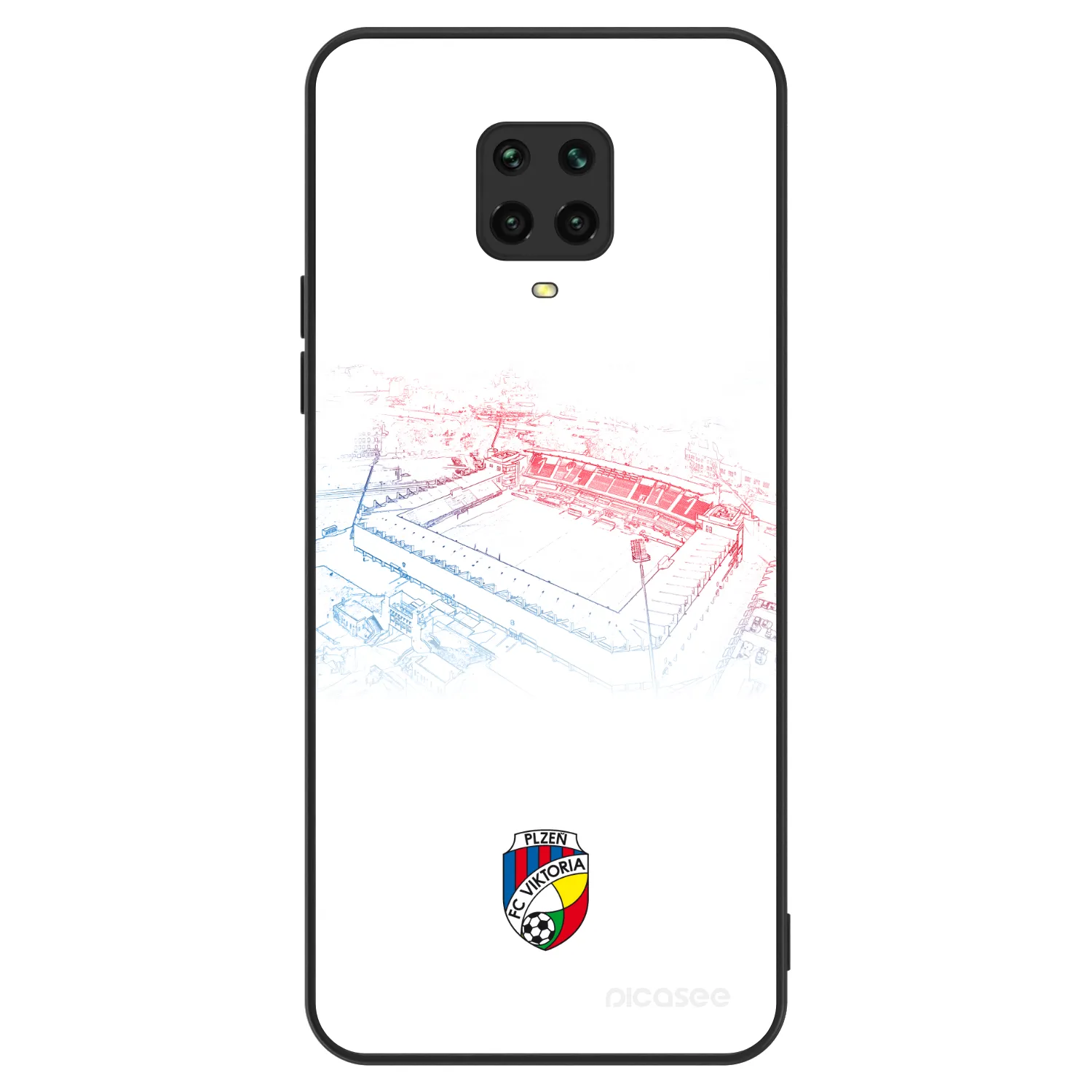 Picasee ULTIMATE CASE pro Xiaomi Redmi Note 9 Pro - FC Viktoria Plzeň C