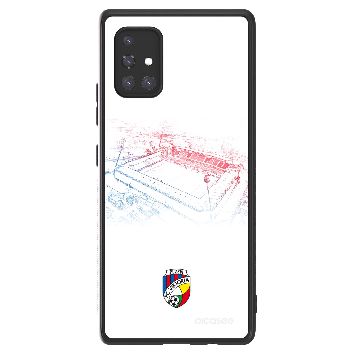 Picasee ULTIMATE CASE pro Samsung Galaxy A71 A715F - FC Viktoria Plzeň C
