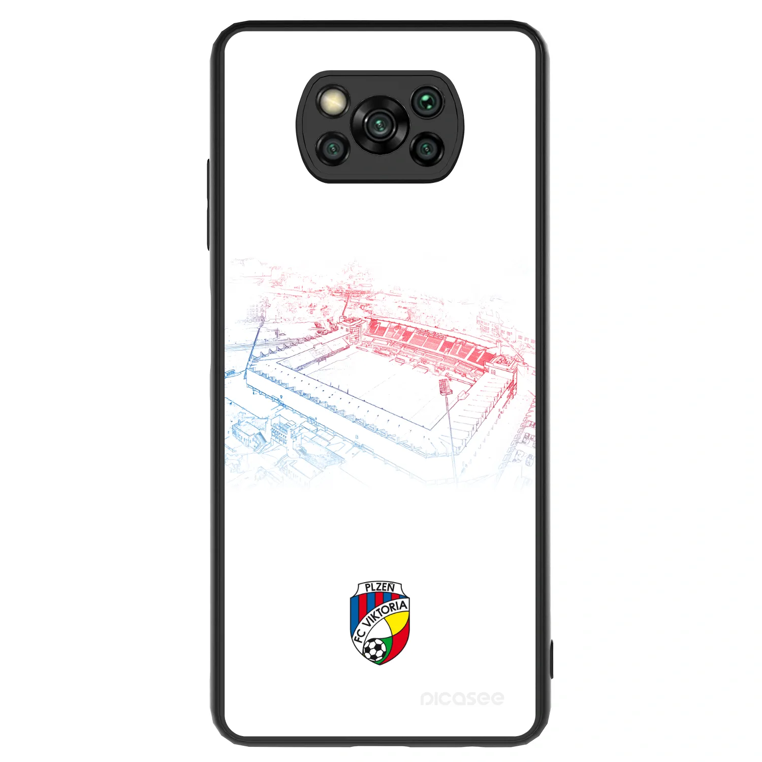 Picasee ULTIMATE CASE pro Xiaomi Poco X3 - FC Viktoria Plzeň C