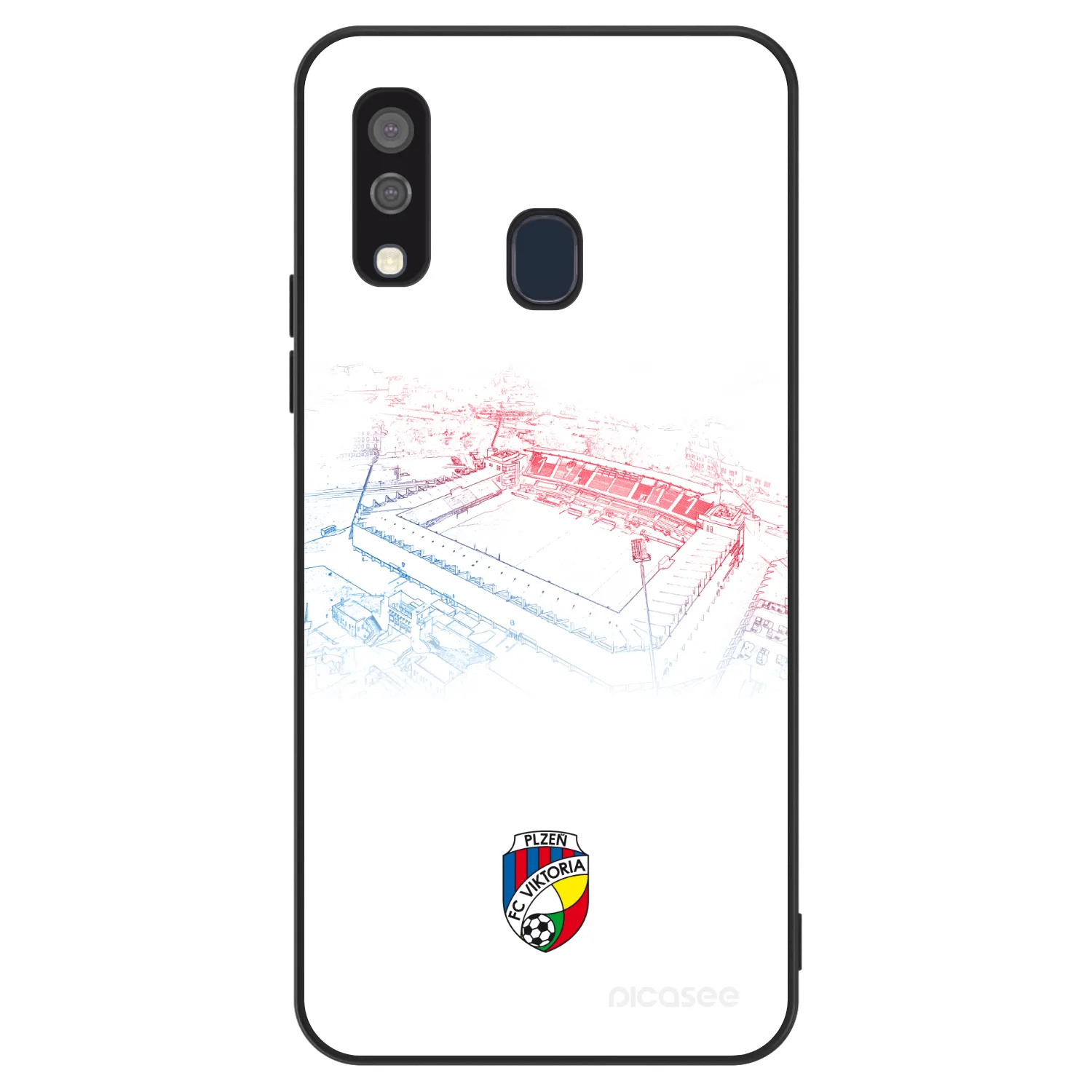 Picasee ULTIMATE CASE pro Samsung Galaxy A40 A405F - FC Viktoria Plzeň C