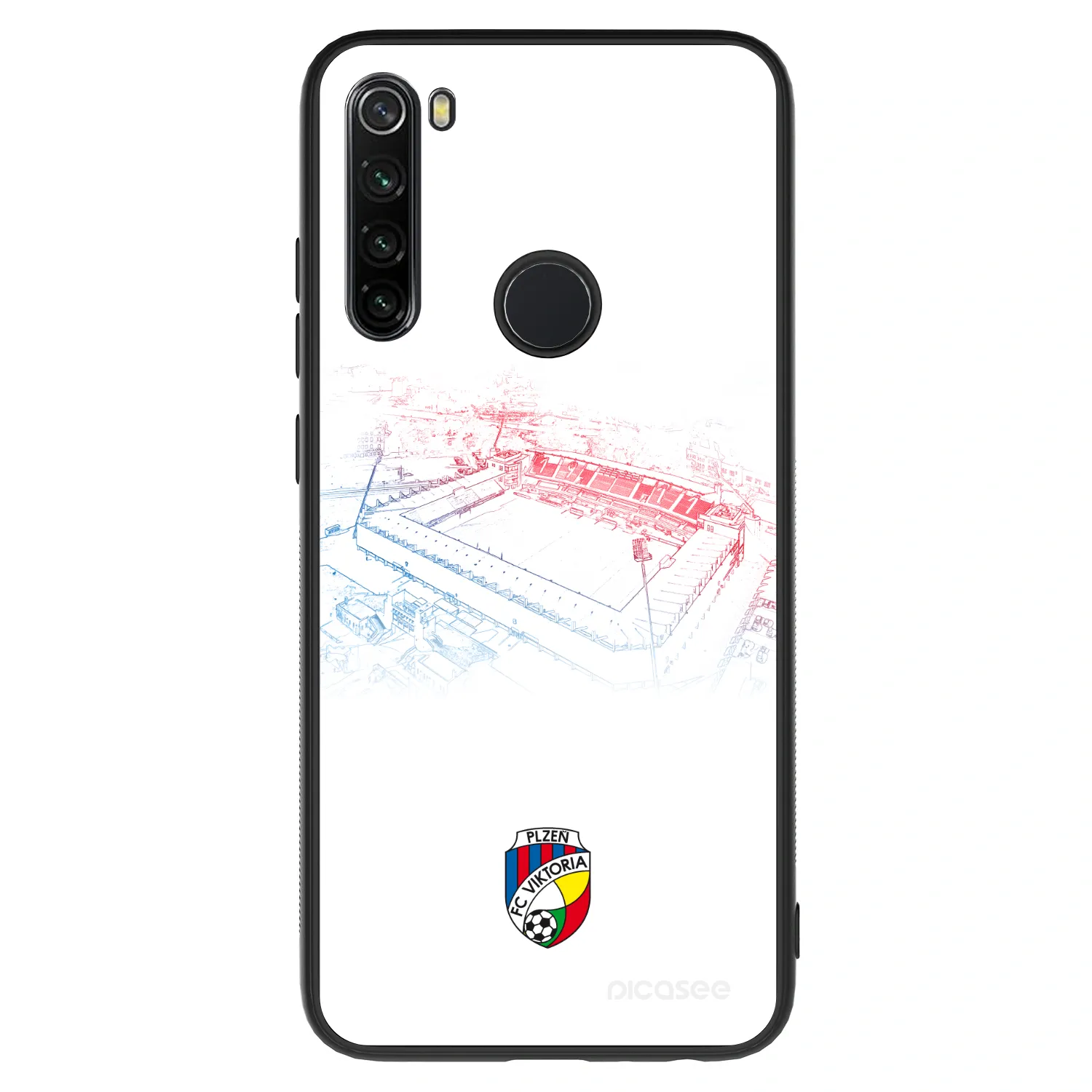 Picasee ULTIMATE CASE pro Xiaomi Redmi Note 8 - FC Viktoria Plzeň C