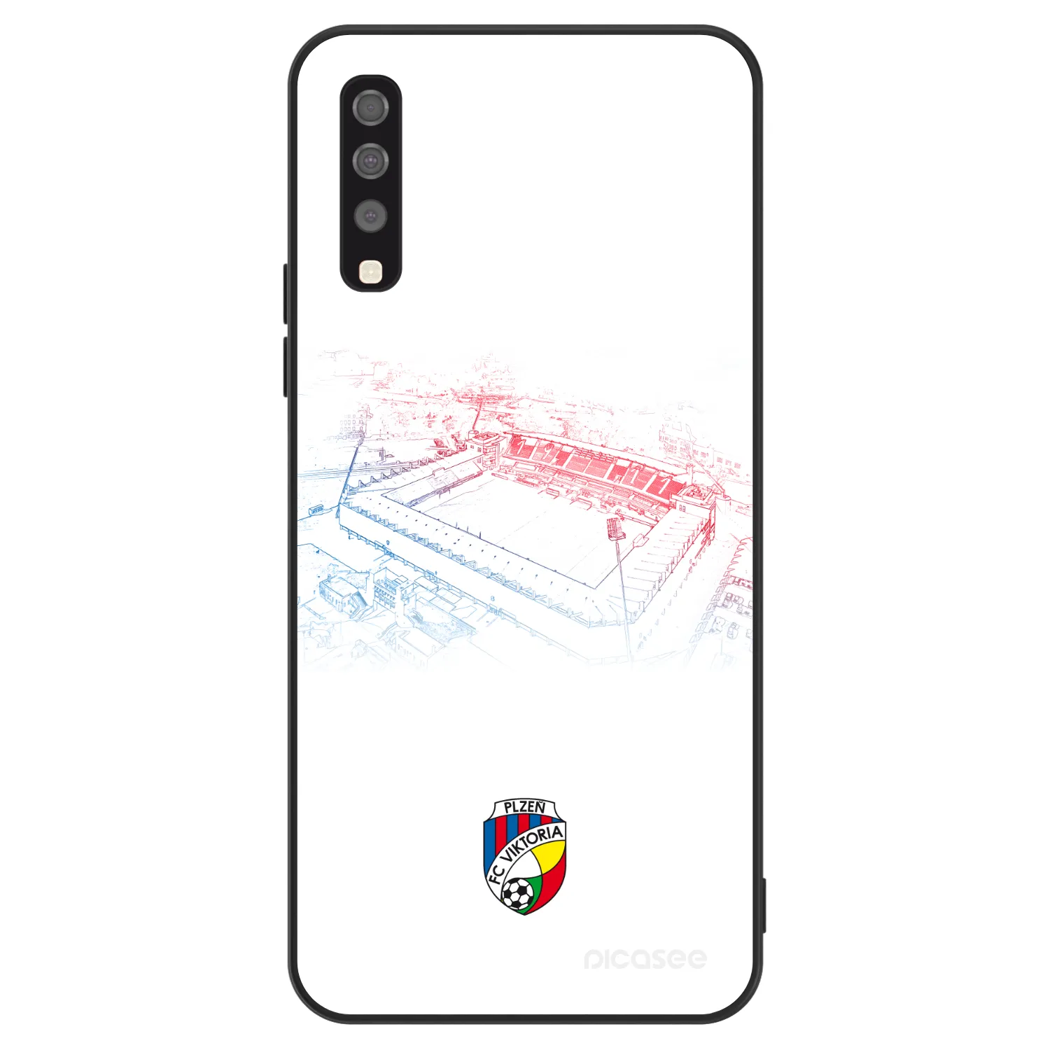 Picasee ULTIMATE CASE pro Samsung Galaxy A70 A705F - FC Viktoria Plzeň C