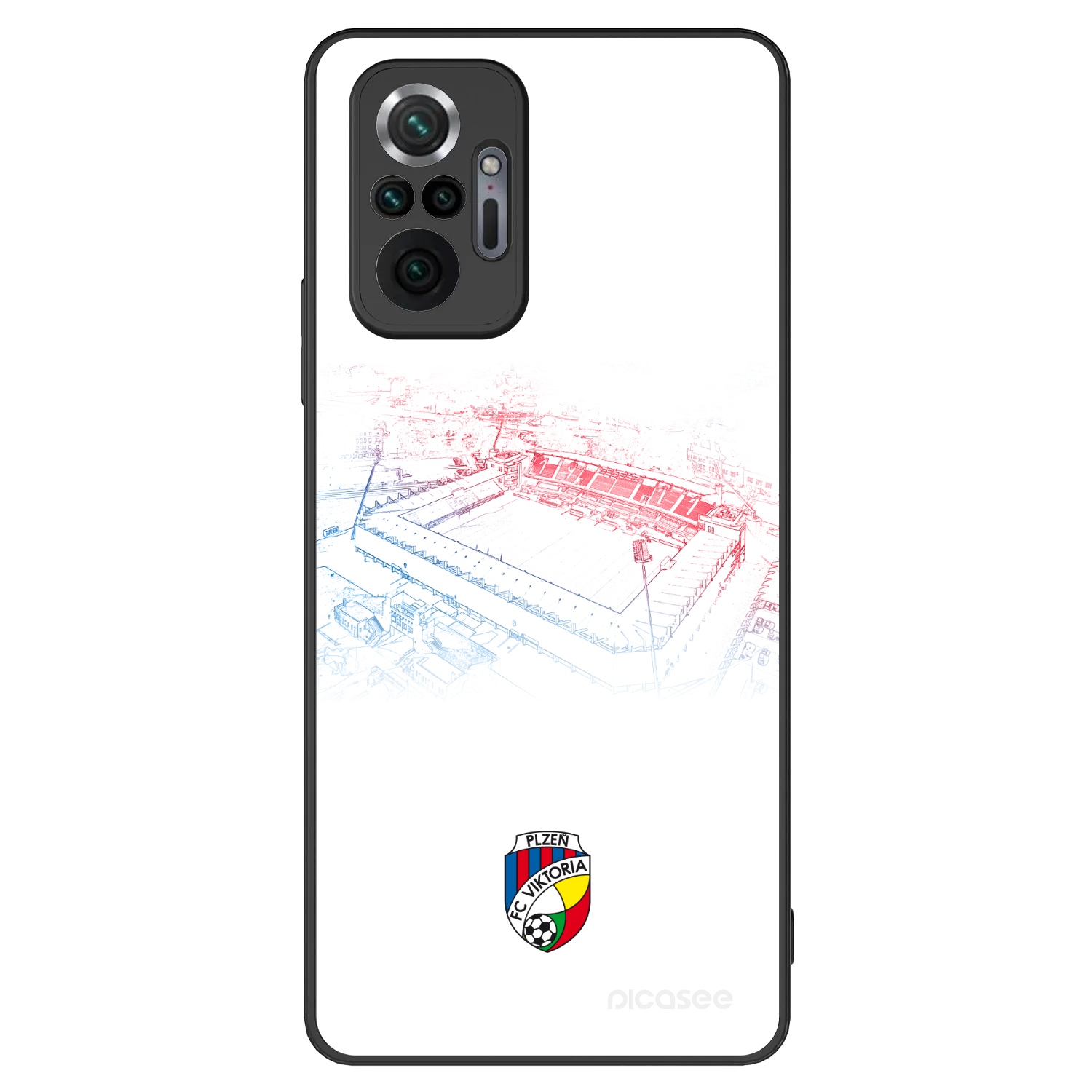 Picasee ULTIMATE CASE pro Xiaomi Redmi Note 10 Pro - FC Viktoria Plzeň C