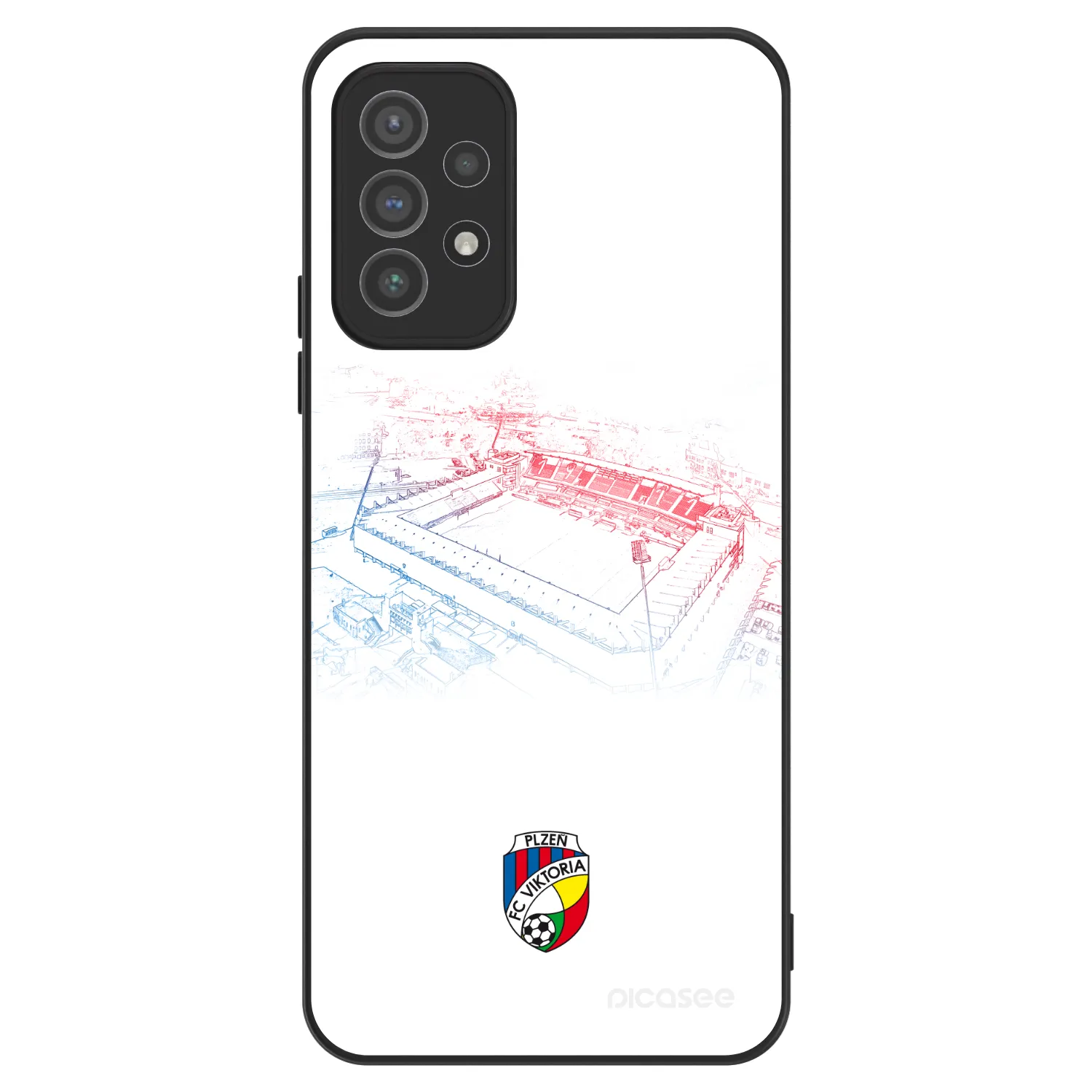 Picasee ULTIMATE CASE pro Samsung Galaxy A72 A725F - FC Viktoria Plzeň C