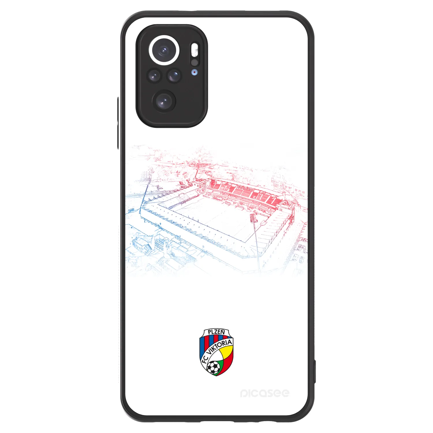 Picasee ULTIMATE CASE pro Xiaomi Redmi Note 10S - FC Viktoria Plzeň C