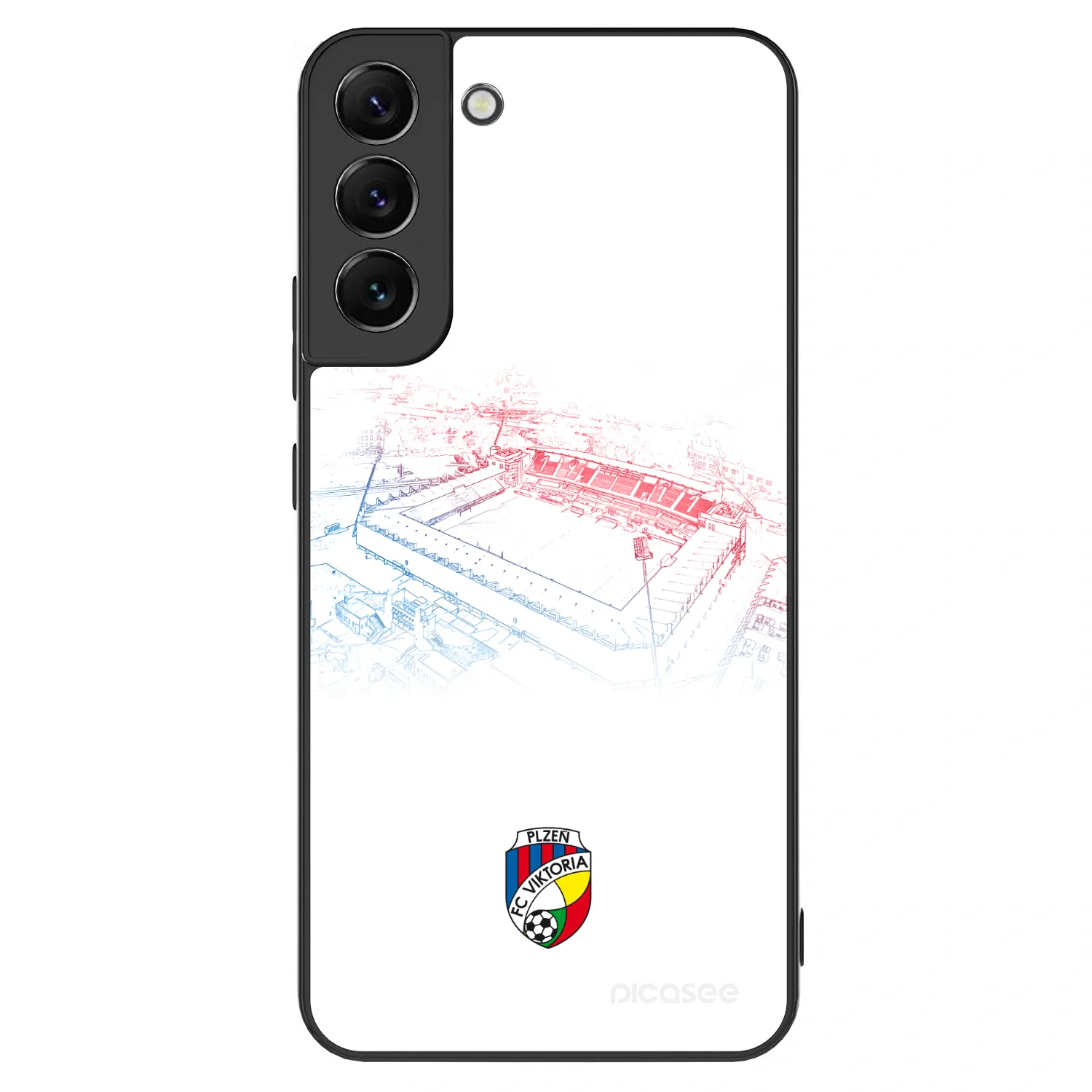 Picasee ULTIMATE CASE pro Samsung Galaxy S22+ 5G - FC Viktoria Plzeň C