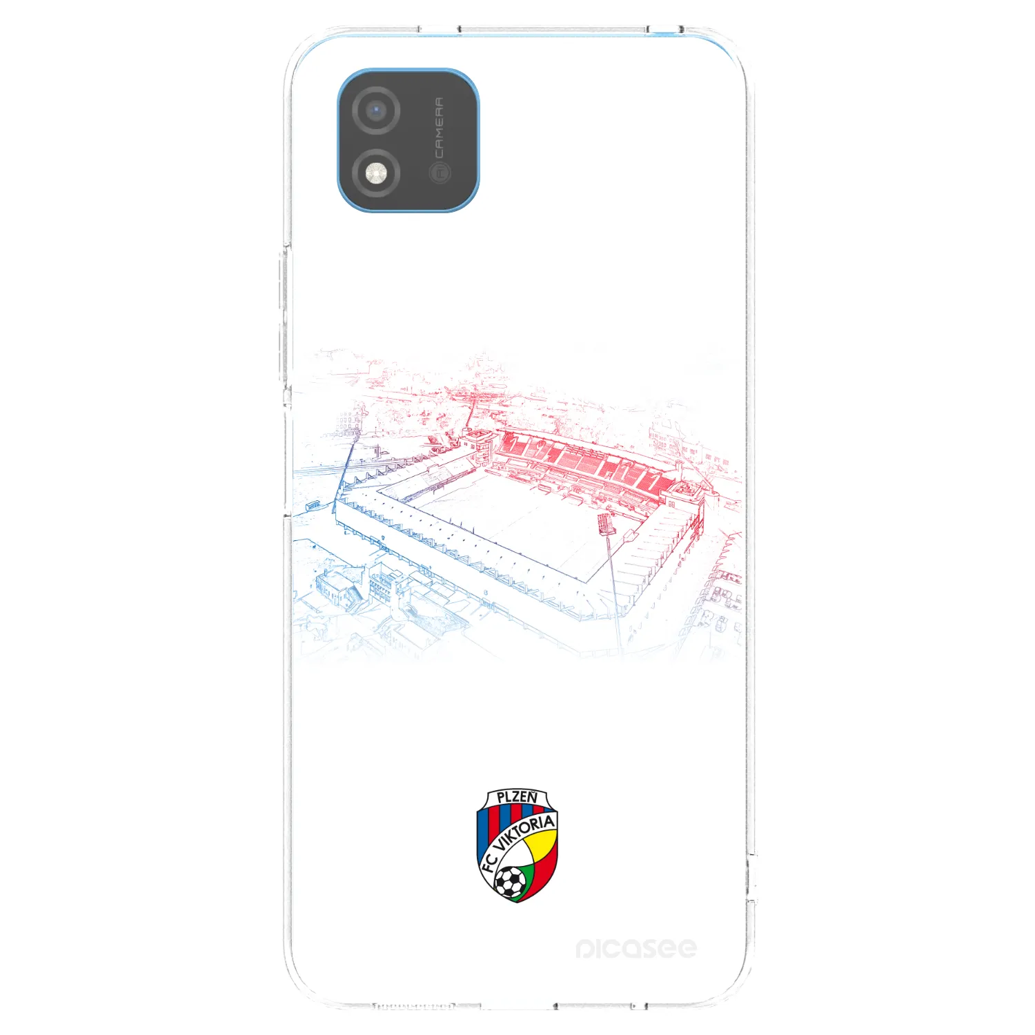 Picasee silikonový průhledný obal pro Realme C11 (2021) - FC Viktoria Plzeň C