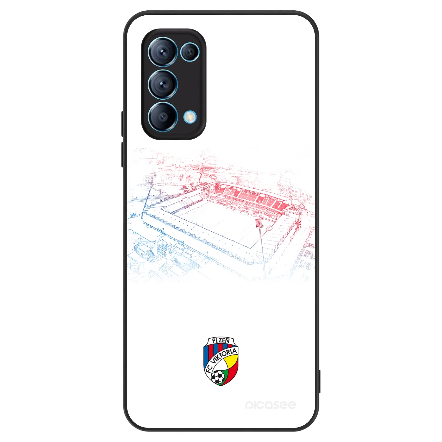 Picasee ULTIMATE CASE pro OPPO Reno 5 5G - FC Viktoria Plzeň C