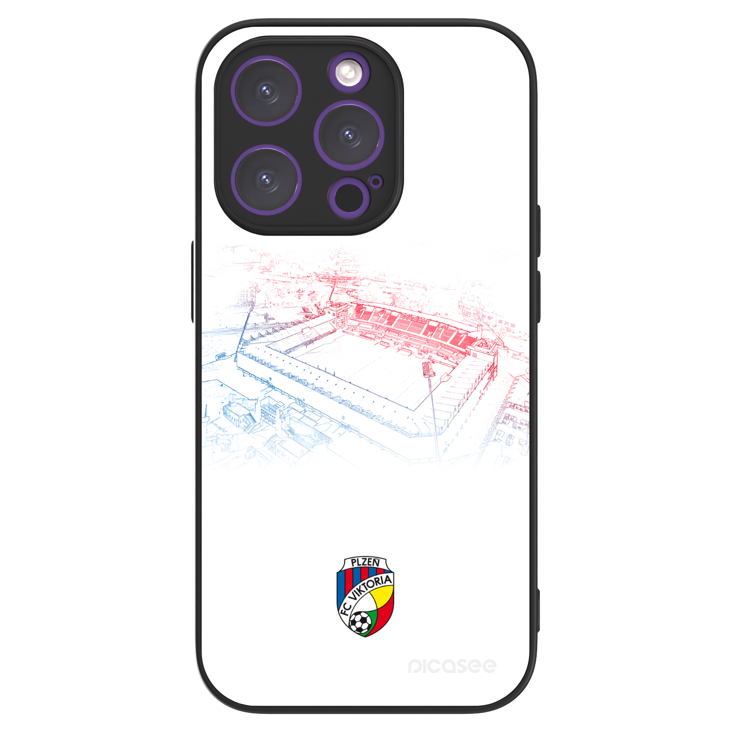 Picasee ULTIMATE CASE pro Apple iPhone 14 Pro - FC Viktoria Plzeň C