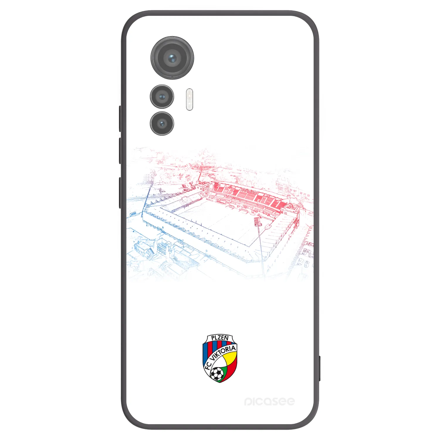 Picasee silikonový černý obal pro Xiaomi 12 Lite - FC Viktoria Plzeň C