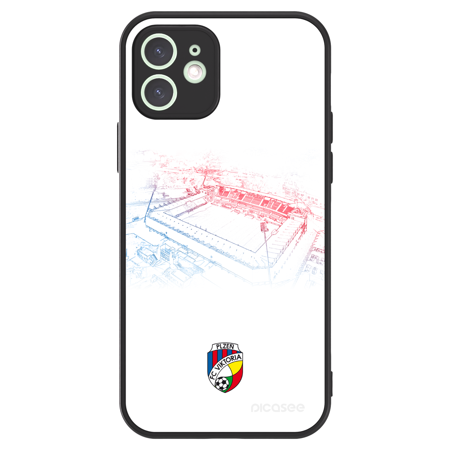 Picasee ULTIMATE CASE MagSafe pro Apple iPhone 12 - FC Viktoria Plzeň C