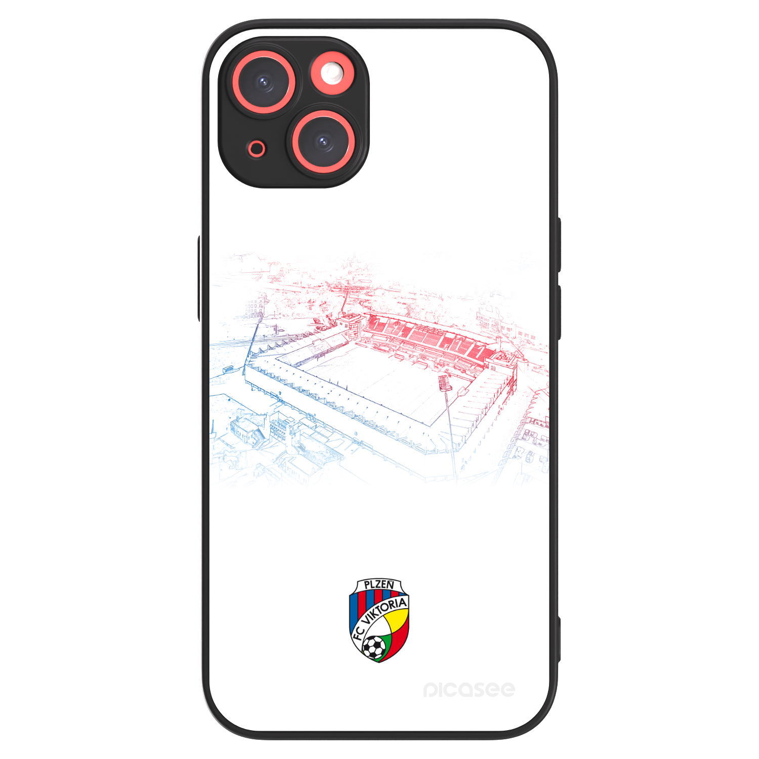 Picasee ULTIMATE CASE MagSafe pro Apple iPhone 13 - FC Viktoria Plzeň C