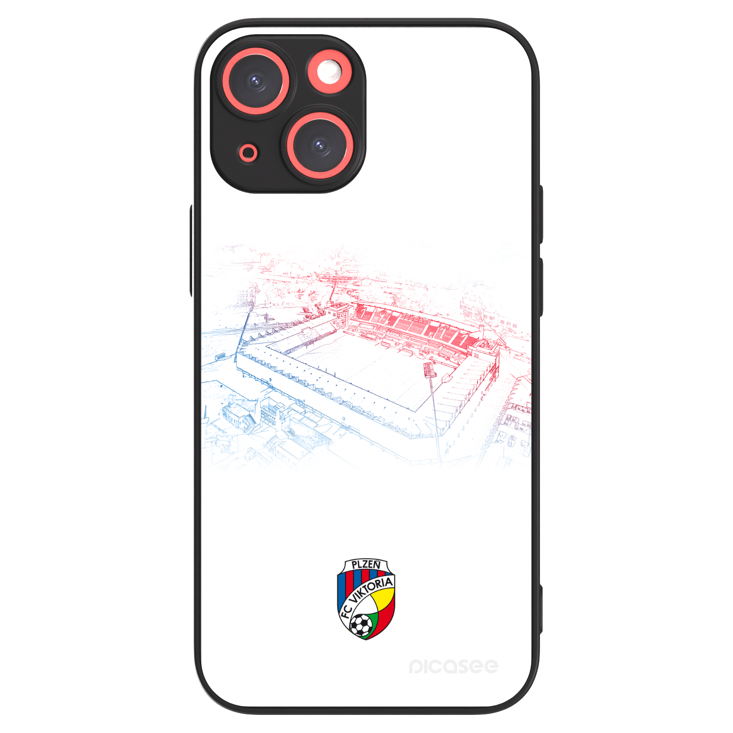 Picasee ULTIMATE CASE MagSafe pro Apple iPhone 13 mini - FC Viktoria Plzeň C