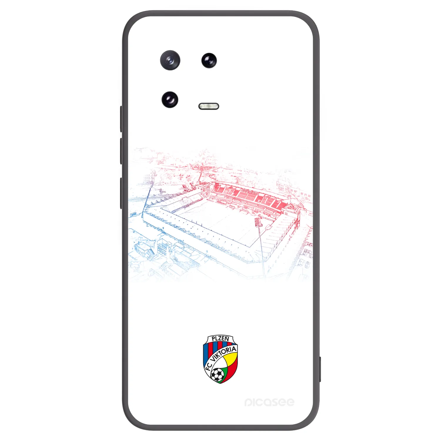 Picasee silikonový černý obal pro Xiaomi 13 Pro - FC Viktoria Plzeň C