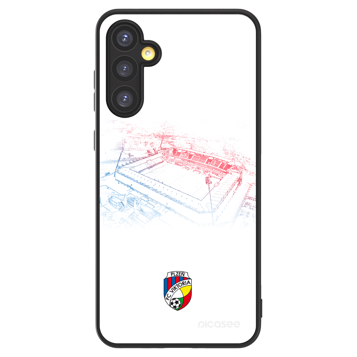Picasee ULTIMATE CASE pro Samsung Galaxy A34 5G A346B - FC Viktoria Plzeň C
