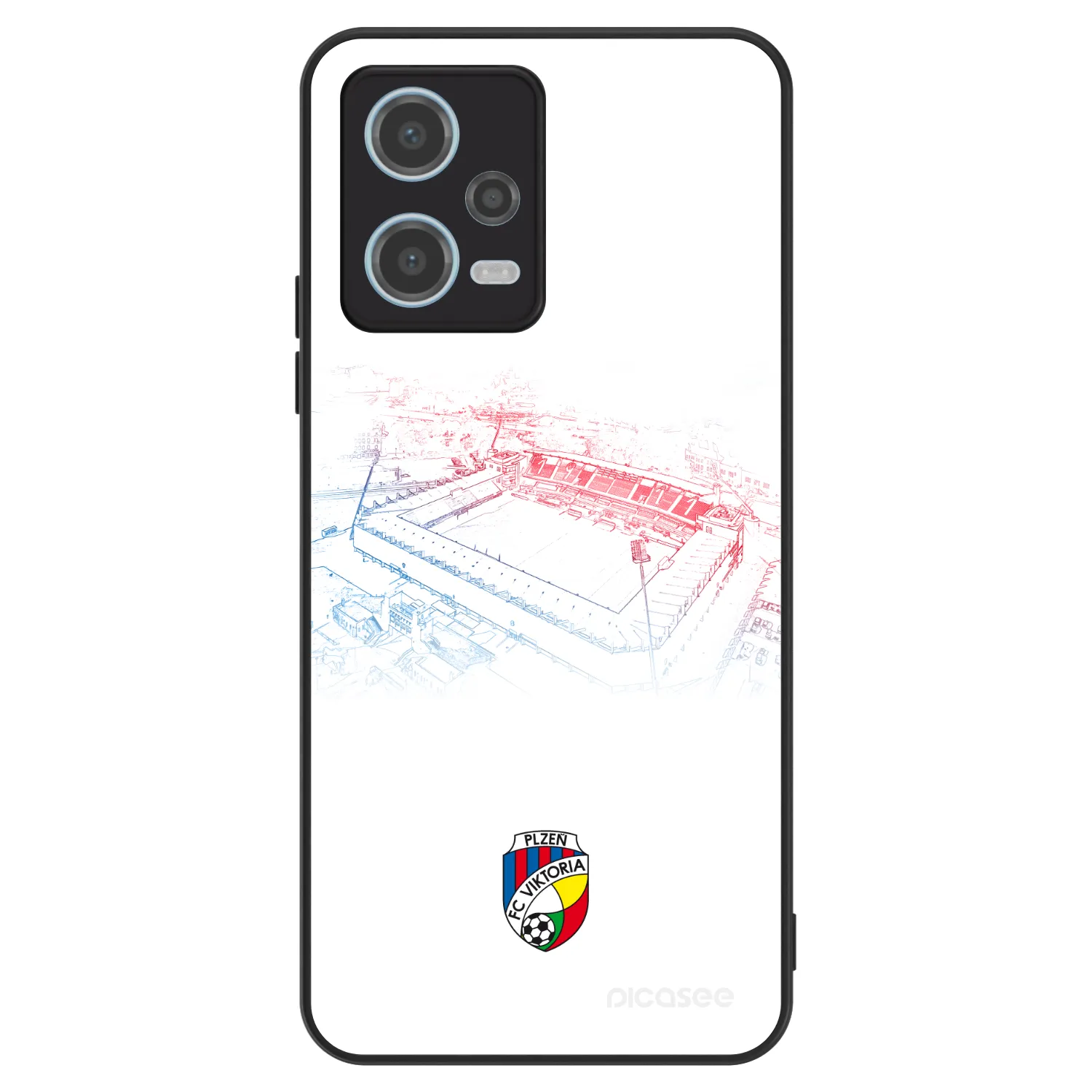 Picasee ULTIMATE CASE pro Xiaomi Redmi Note 12 5G - FC Viktoria Plzeň C