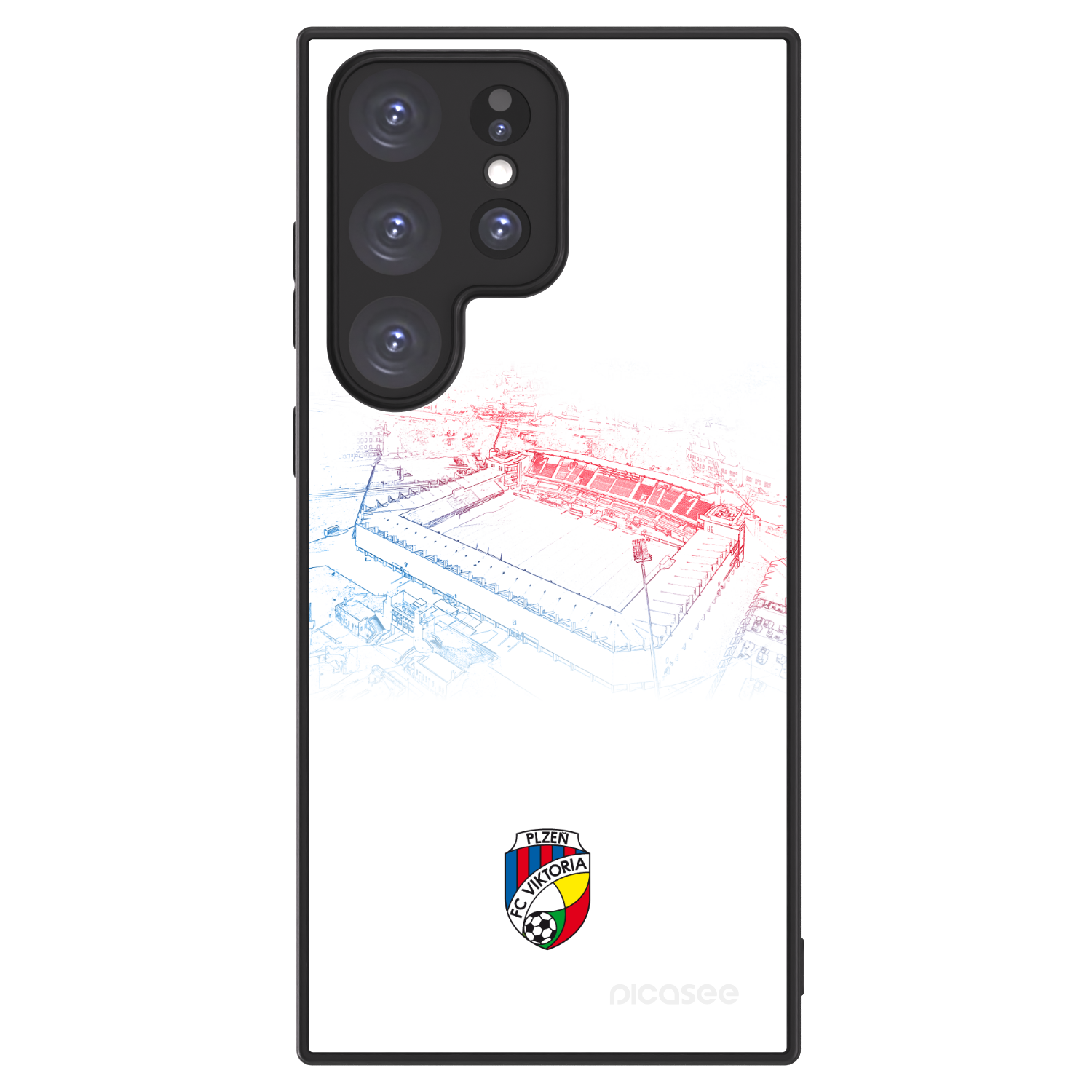 Picasee ULTIMATE CASE PowerShare pro Samsung Galaxy S23 Ultra 5G - FC Viktoria Plzeň C