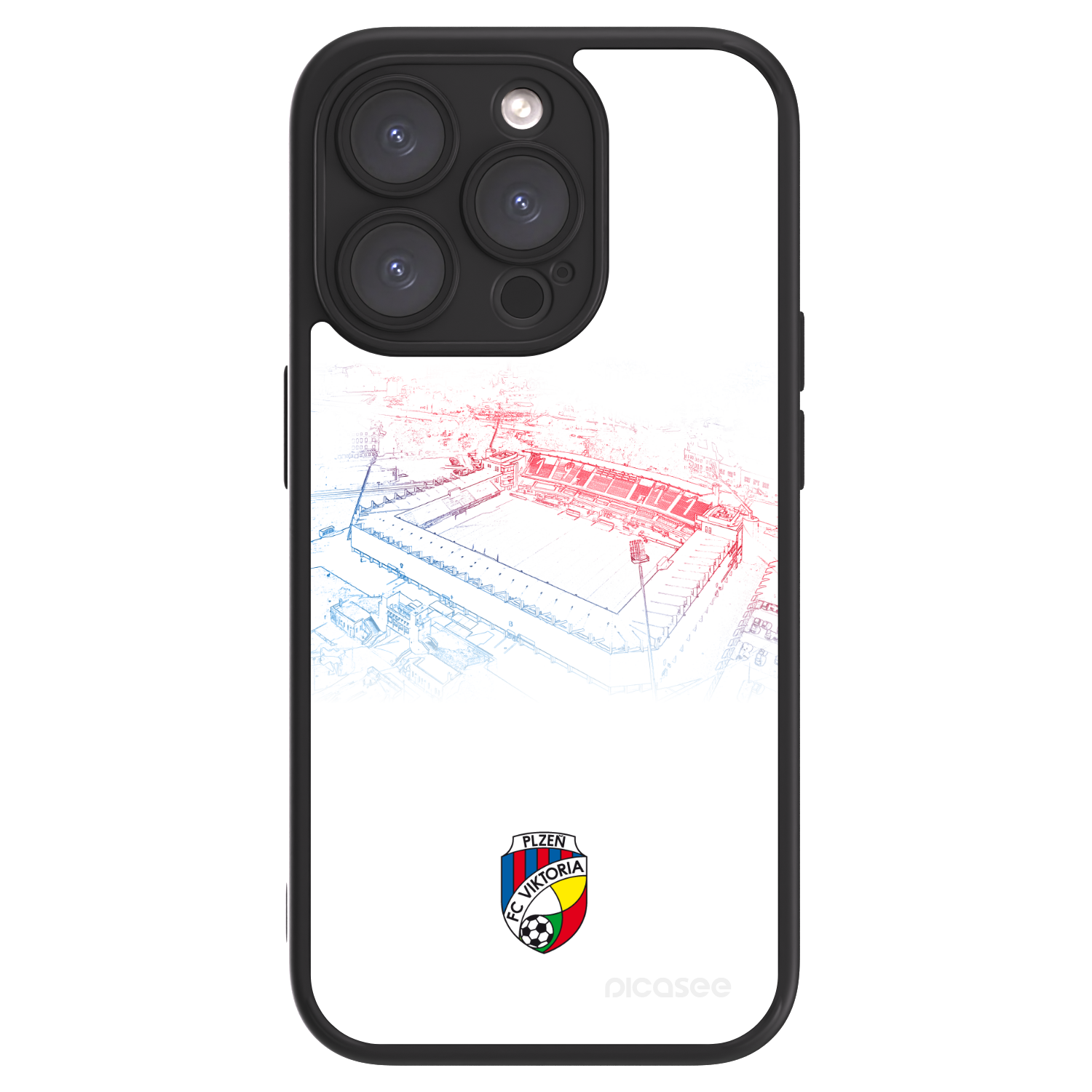 Picasee ULTIMATE CASE MagSafe pro Apple iPhone 15 Pro - FC Viktoria Plzeň C
