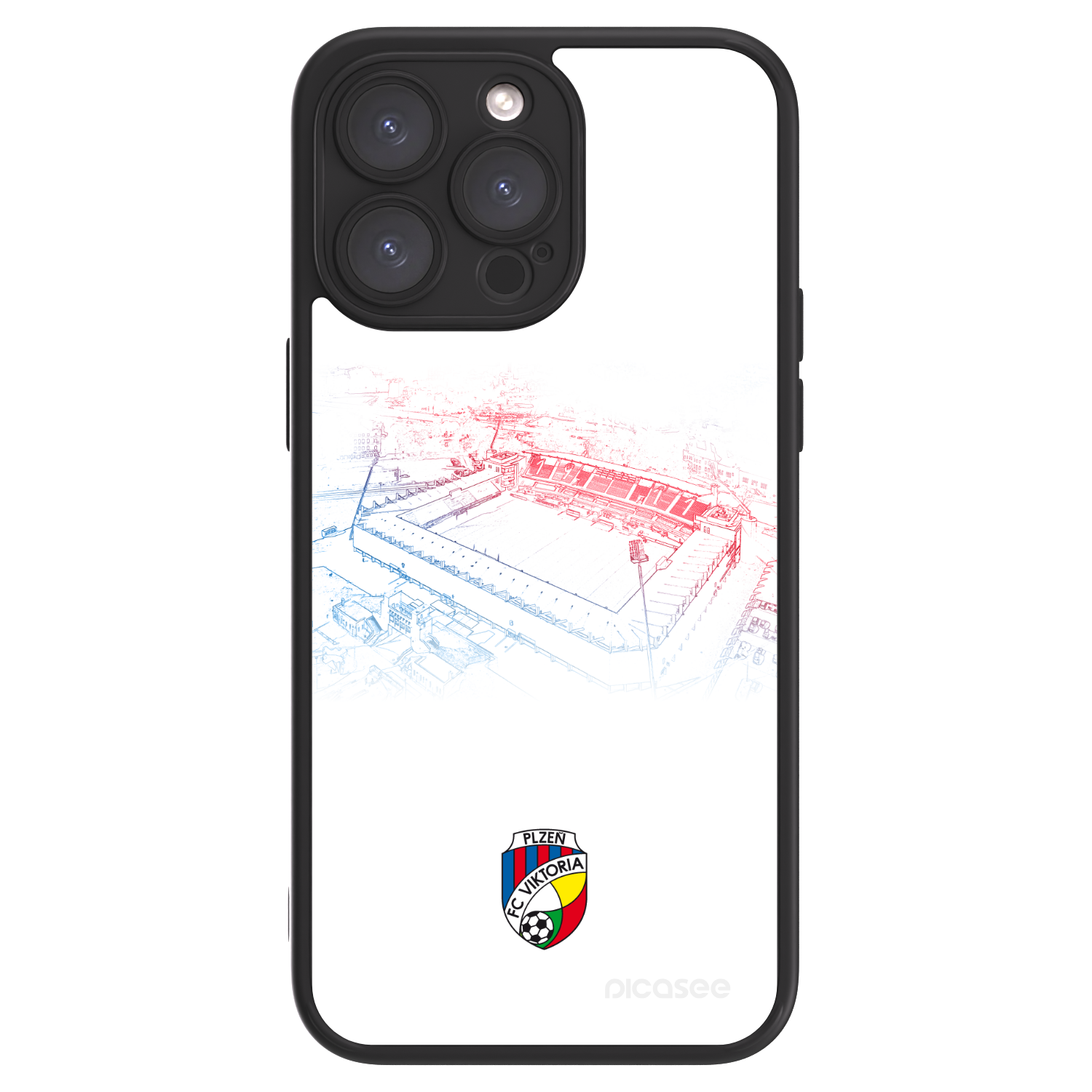 Picasee ULTIMATE CASE pro Apple iPhone 15 Pro Max - FC Viktoria Plzeň C