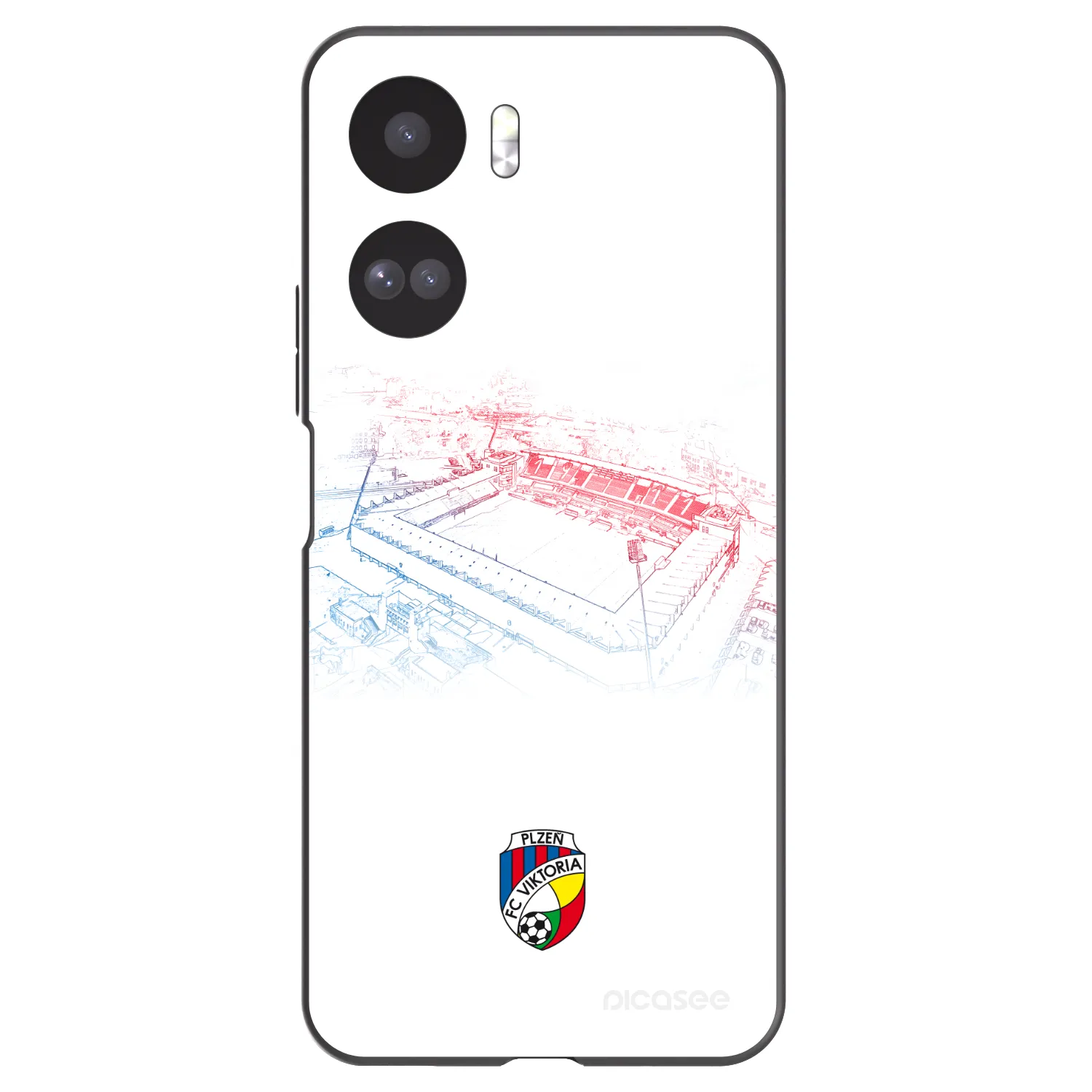 Picasee silikonový černý obal pro Honor 90 Lite 5G - FC Viktoria Plzeň C