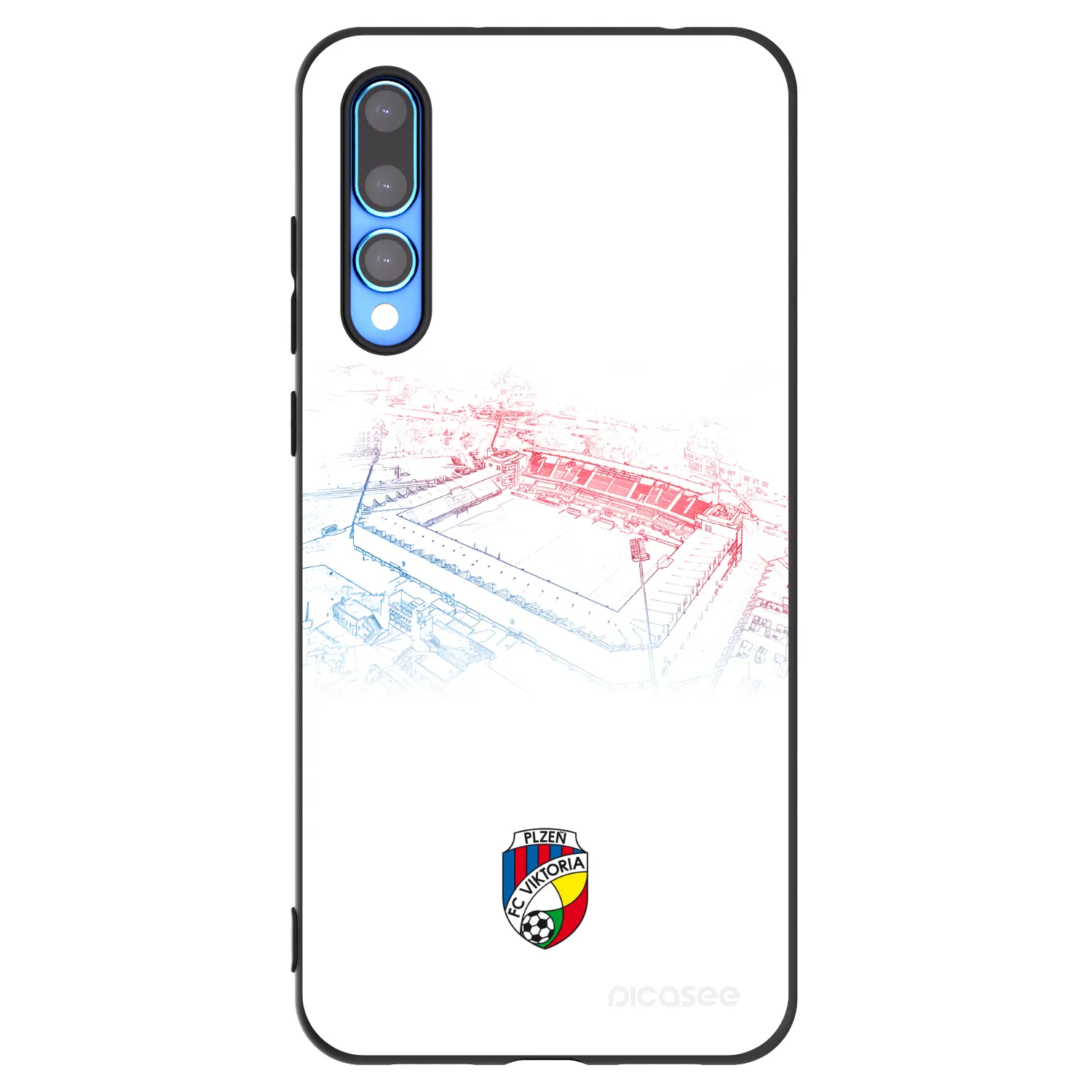 Picasee silikonový černý obal pro Huawei P20 Pro - FC Viktoria Plzeň C