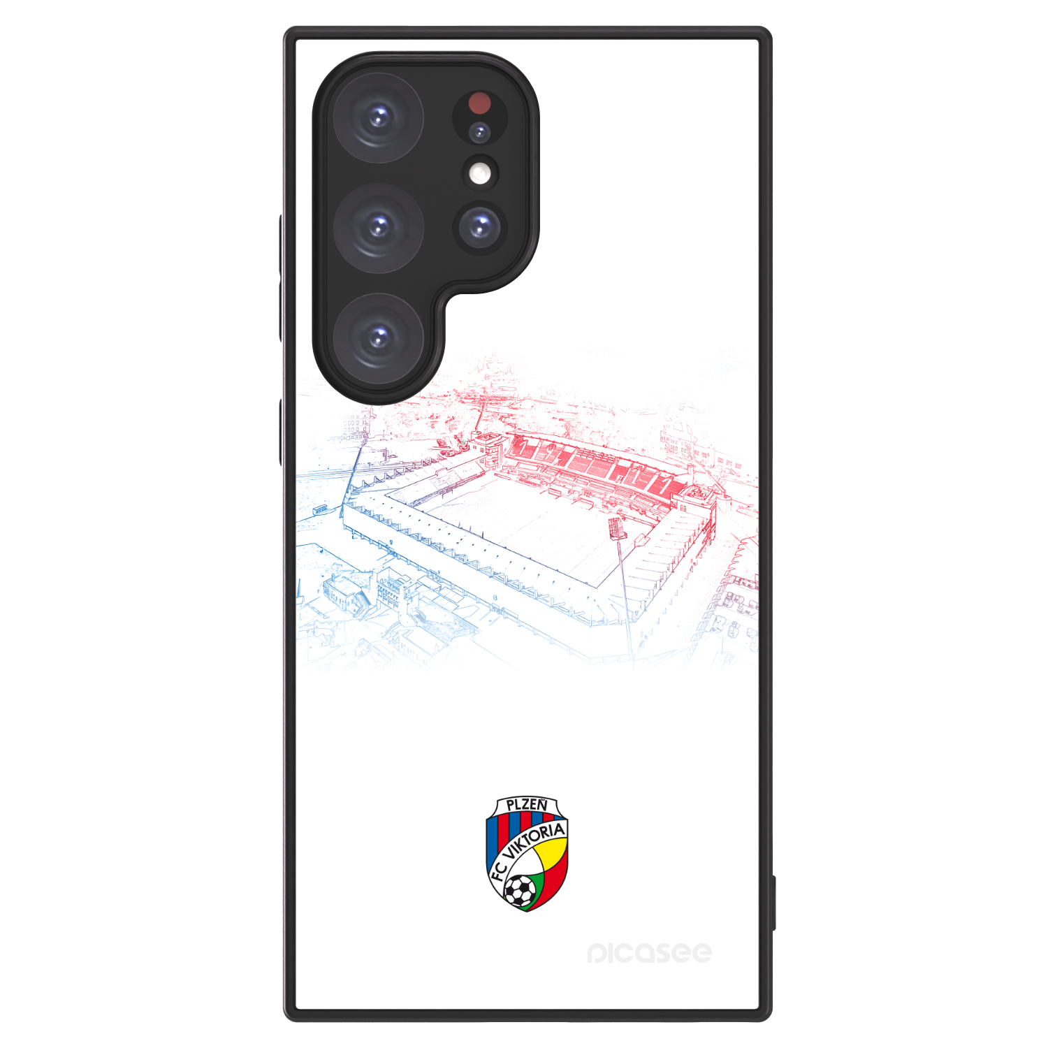 Picasee ULTIMATE CASE PowerShare pro Samsung Galaxy S24 Ultra S928B 5G - FC Viktoria Plzeň C