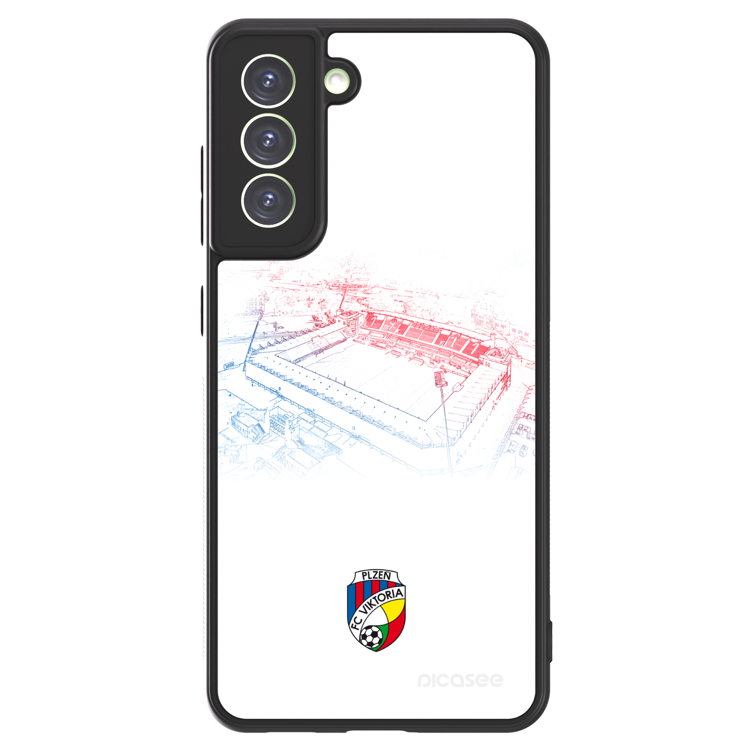 Picasee ULTIMATE CASE PowerShare pro Samsung Galaxy S21 FE 5G - FC Viktoria Plzeň C