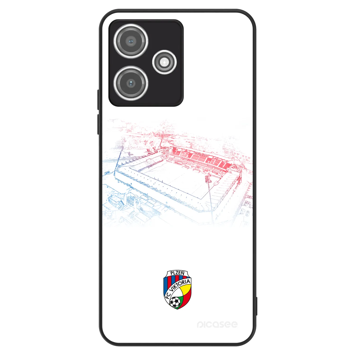 Picasee ULTIMATE CASE pro Xiaomi Redmi 12 5G - FC Viktoria Plzeň C