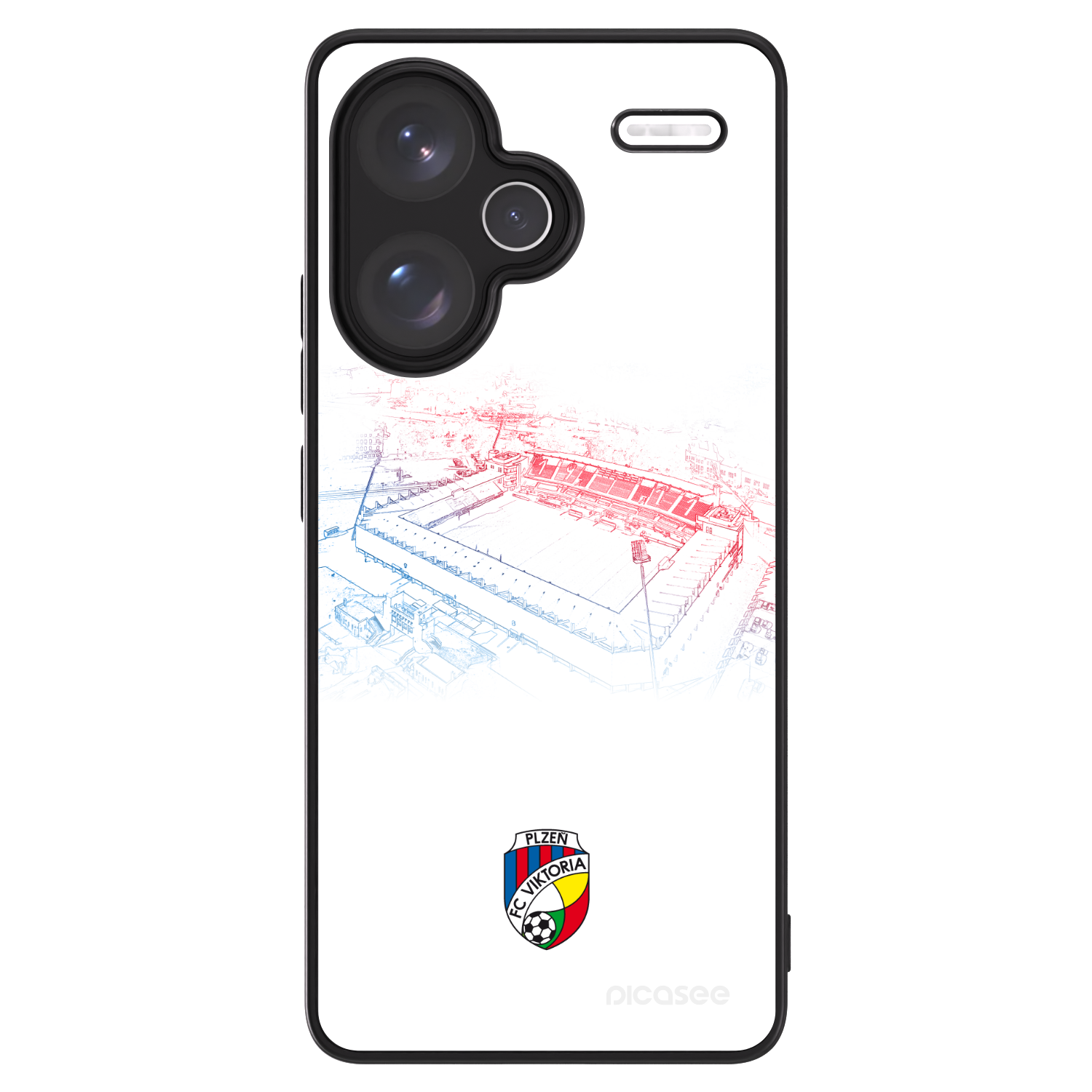 Picasee ULTIMATE CASE pro Xiaomi Redmi Note 13 Pro+ 5G - FC Viktoria Plzeň C