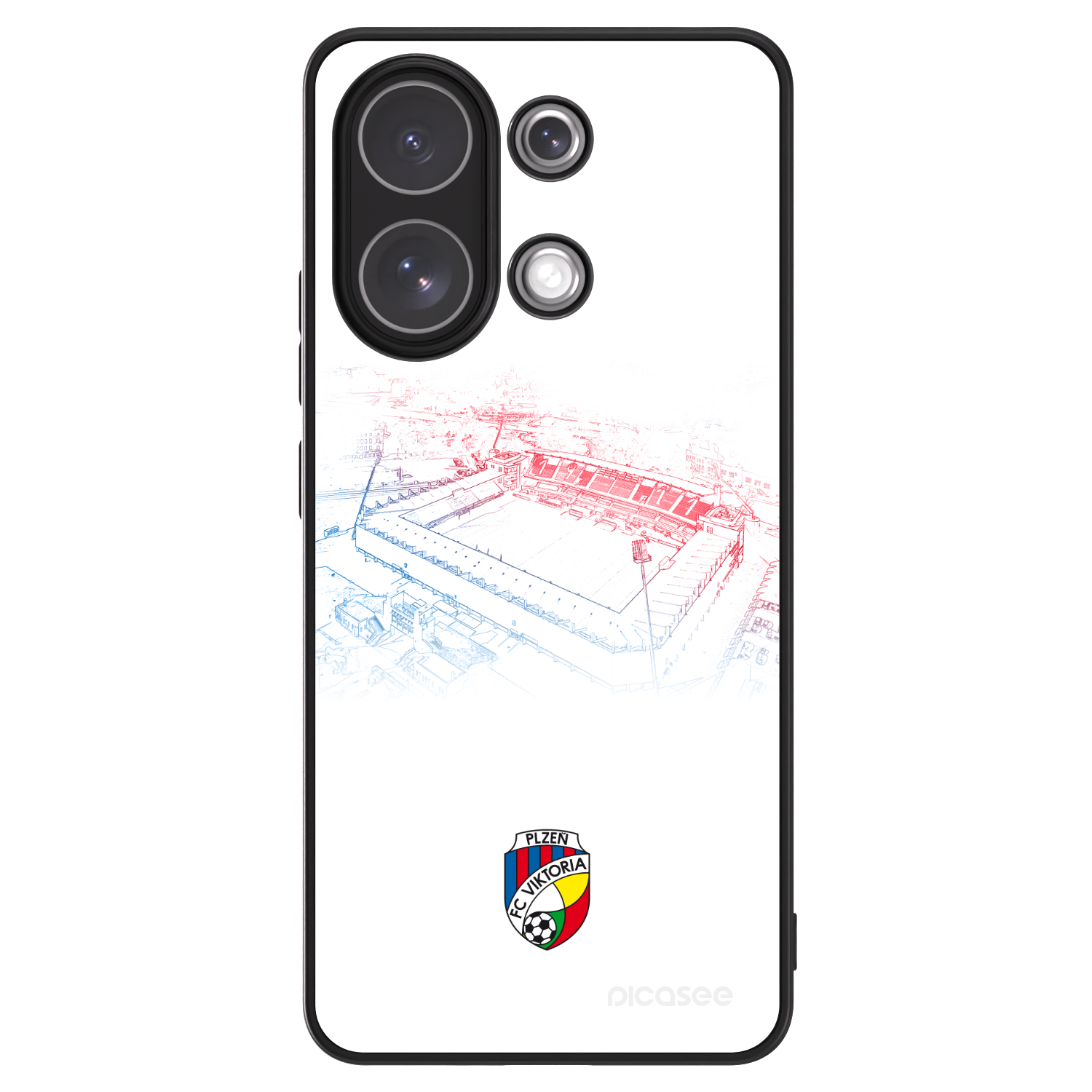 Picasee ULTIMATE CASE pro Xiaomi Redmi Note 13 4G - FC Viktoria Plzeň C