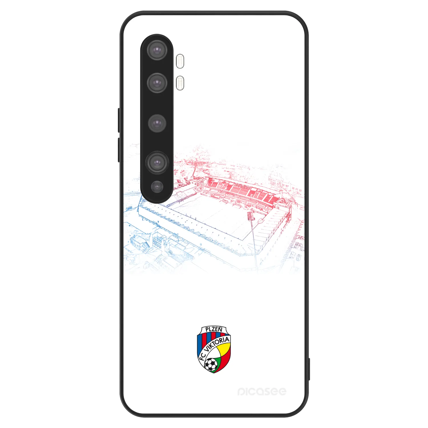 Picasee ULTIMATE CASE pro Xiaomi Mi Note 10 (Pro) - FC Viktoria Plzeň C