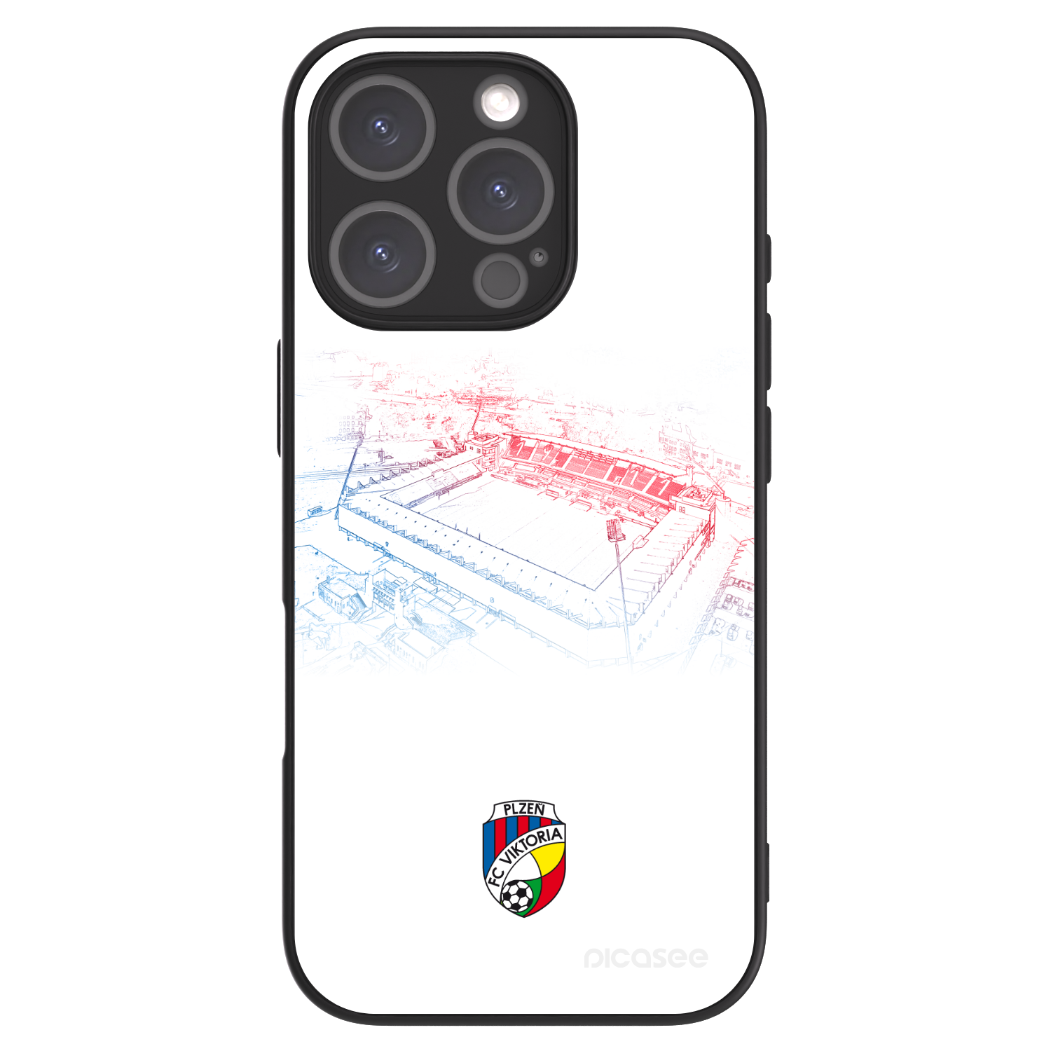 Picasee ULTIMATE CASE MagSafe pro Apple iPhone 16 Pro - FC Viktoria Plzeň C