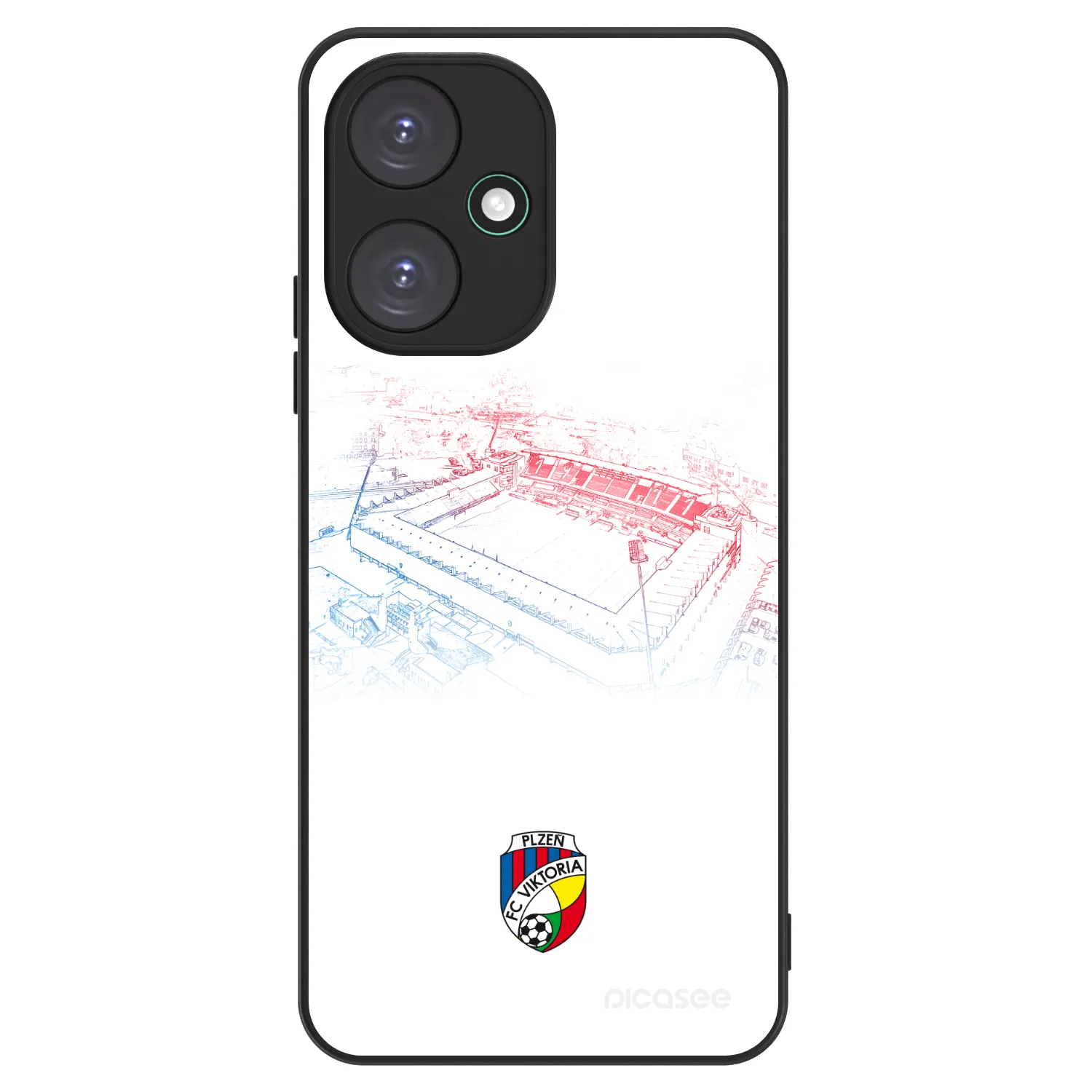 Picasee ULTIMATE CASE pro Xiaomi Redmi 13C 5G - FC Viktoria Plzeň C