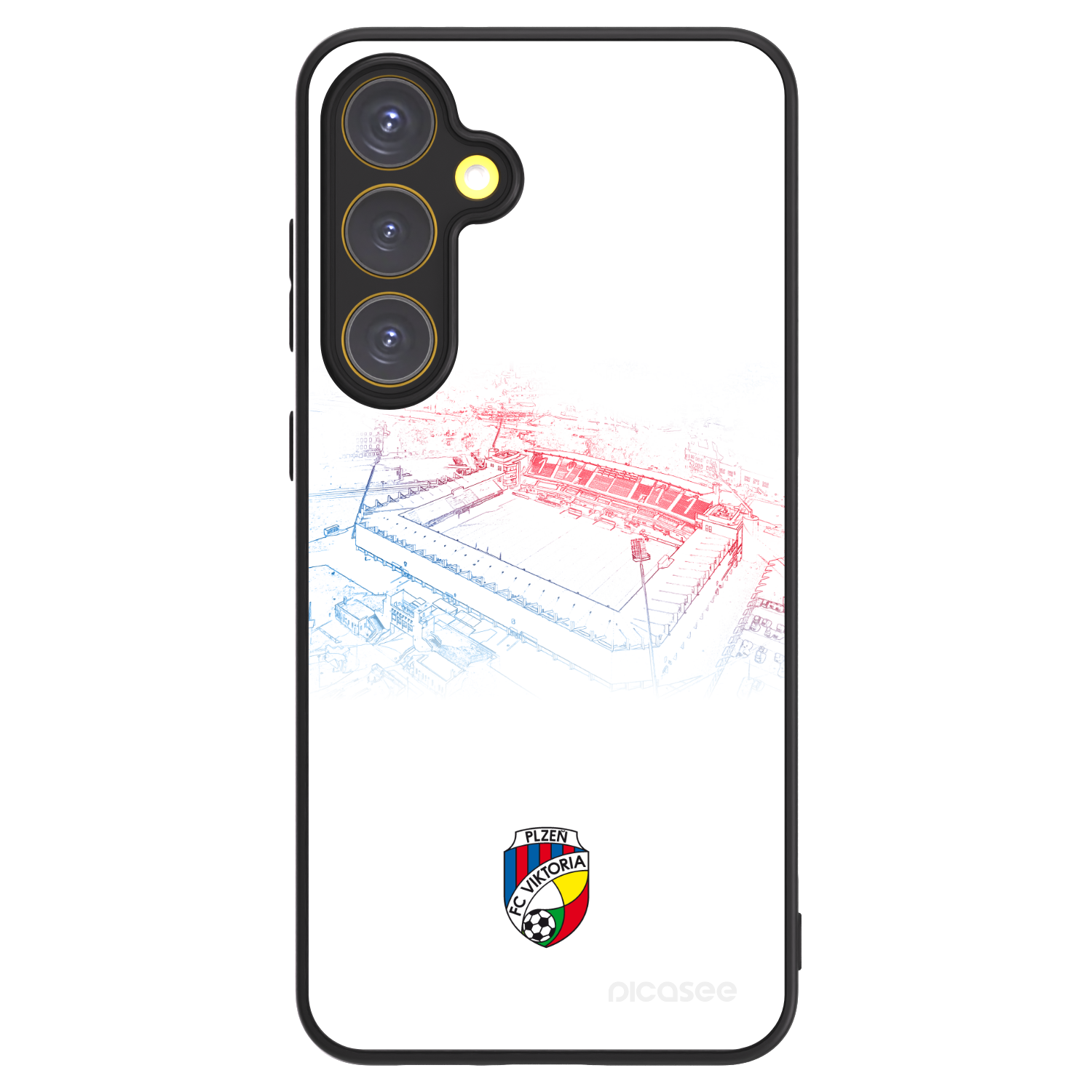 Picasee ULTIMATE CASE PowerShare pro Samsung Galaxy S24 FE S721B - FC Viktoria Plzeň C