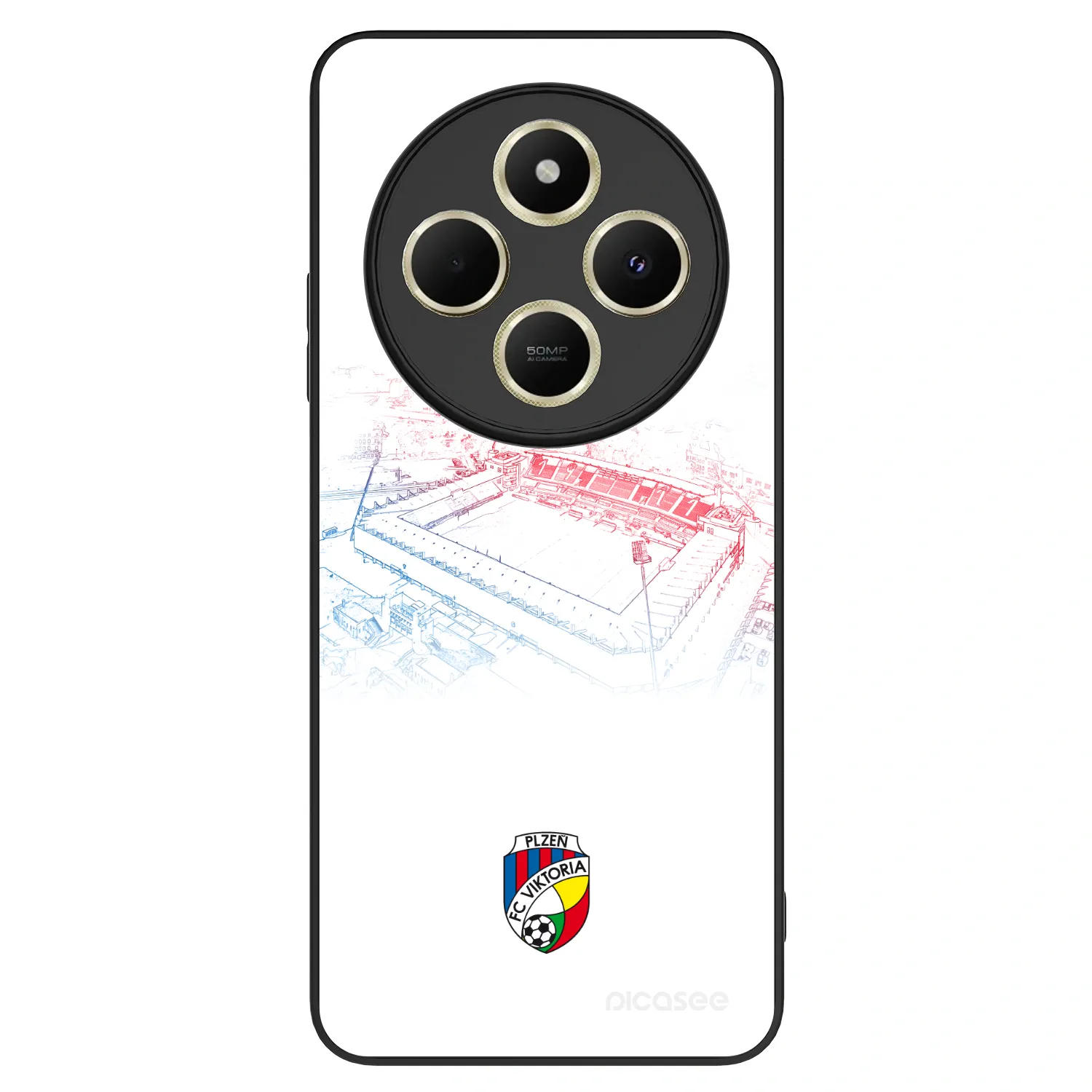 Picasee ULTIMATE CASE pro Xiaomi Redmi 14C - FC Viktoria Plzeň C