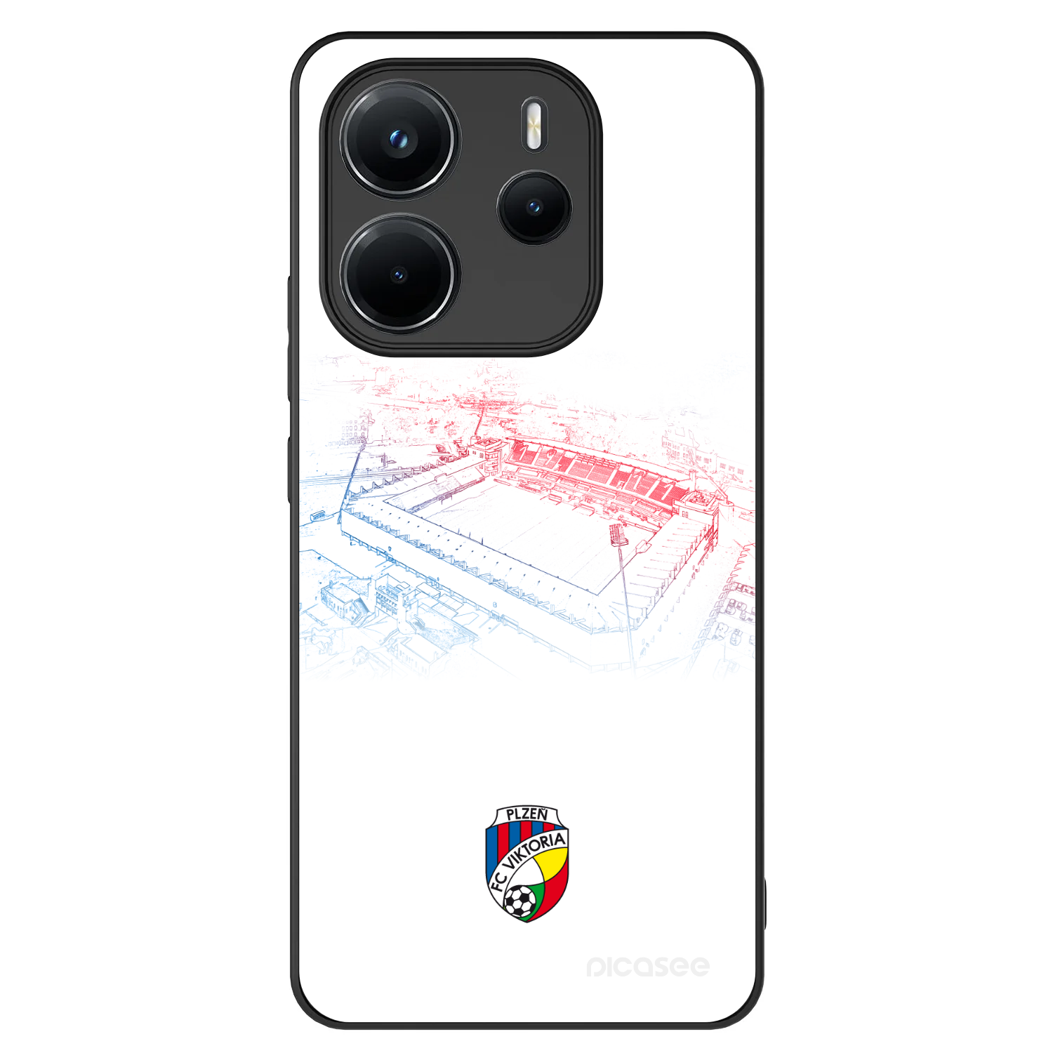 Picasee ULTIMATE CASE pro Xiaomi Redmi Note 14 4G - FC Viktoria Plzeň C