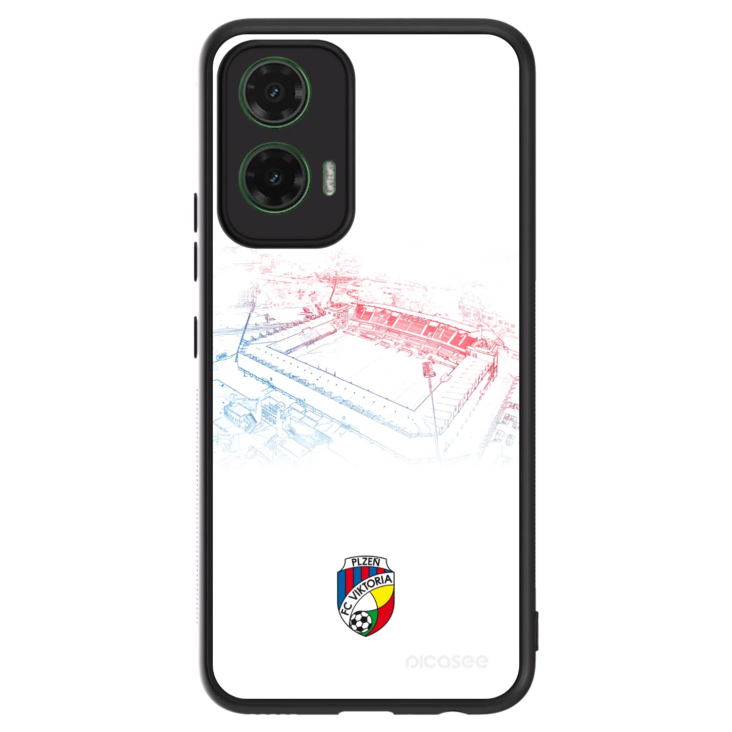 Picasee ULTIMATE CASE pro Motorola Moto G35 5G - FC Viktoria Plzeň C
