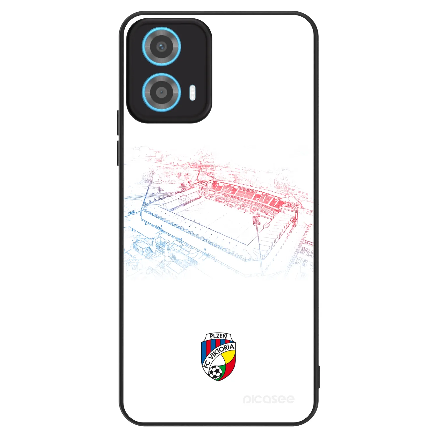 Picasee ULTIMATE CASE pro Motorola Moto G34 5G - FC Viktoria Plzeň C
