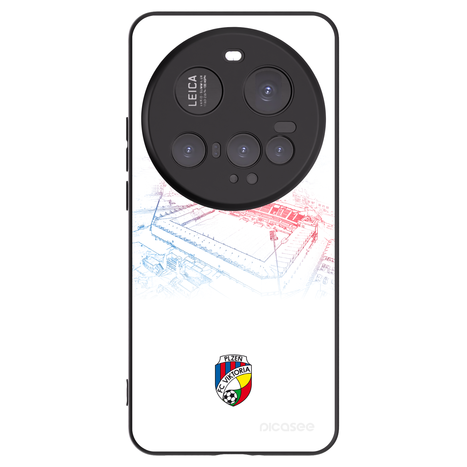 Picasee silikonový černý obal pro Xiaomi 15 Ultra - FC Viktoria Plzeň C