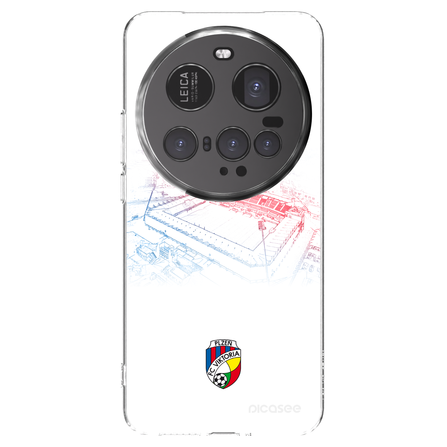 Picasee silikonový průhledný obal pro Xiaomi 15 Ultra - FC Viktoria Plzeň C