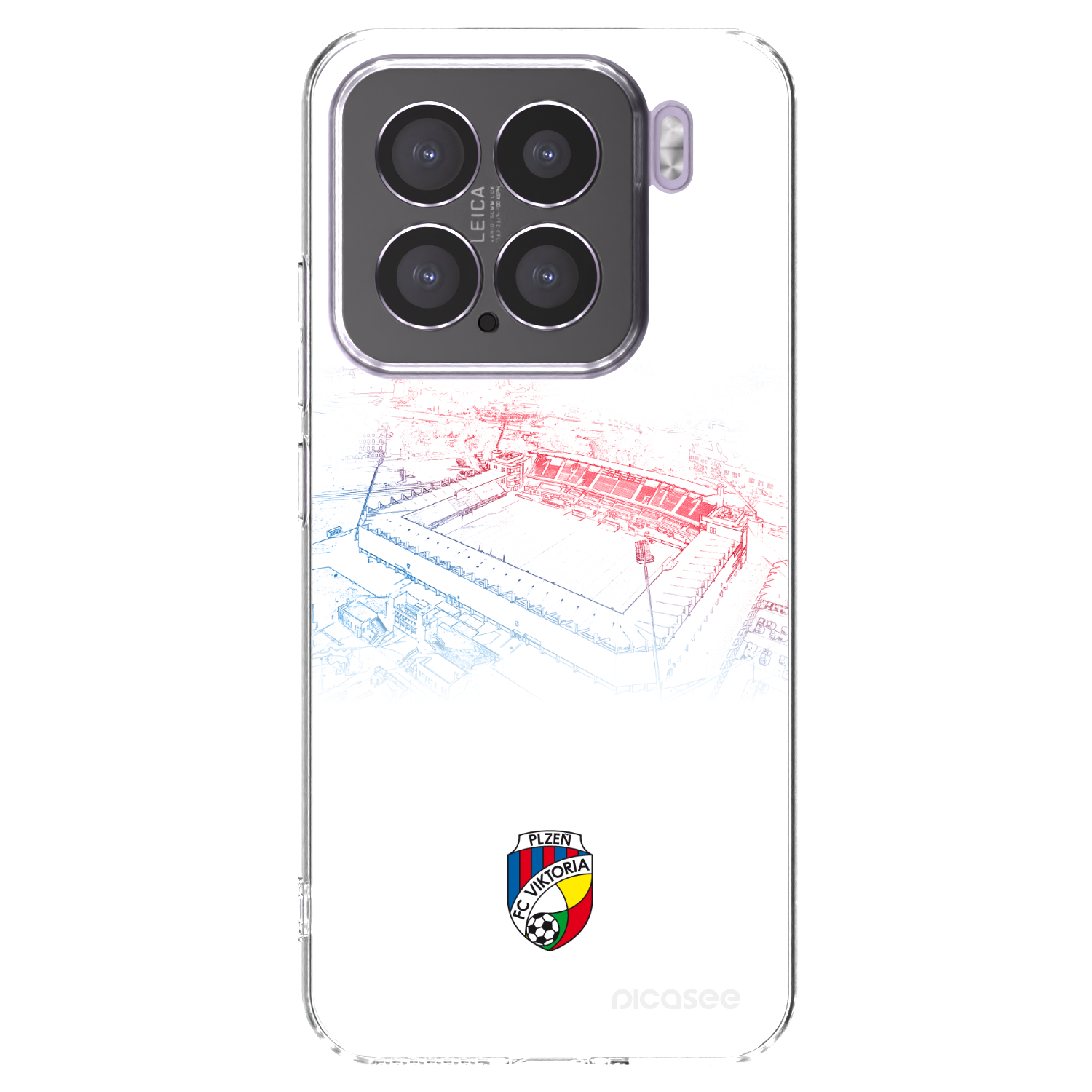 Picasee silikonový průhledný obal pro Xiaomi 15 - FC Viktoria Plzeň C