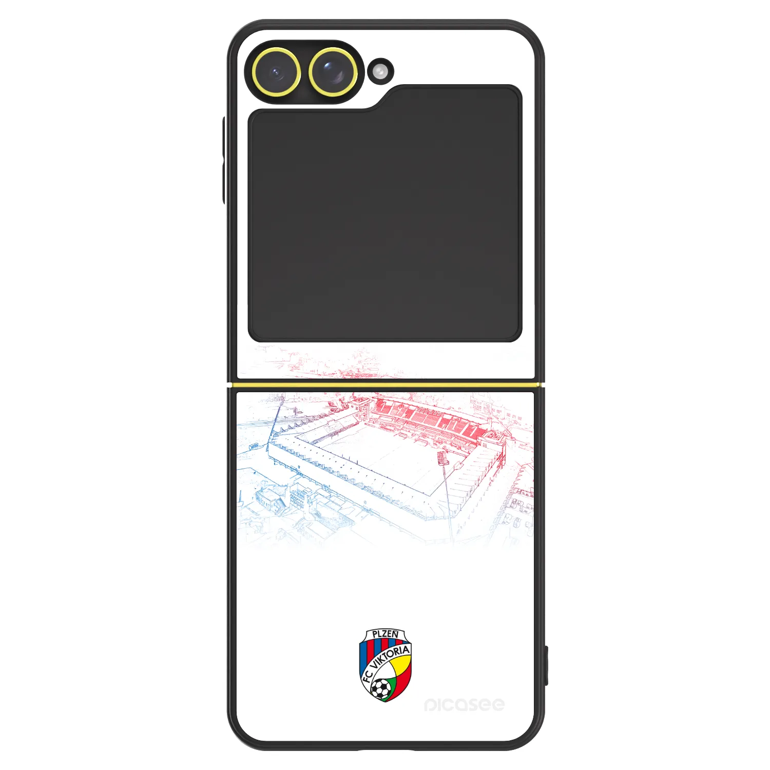 Picasee ULTIMATE CASE pro Samsung Galaxy Z Flip6 5G - FC Viktoria Plzeň C