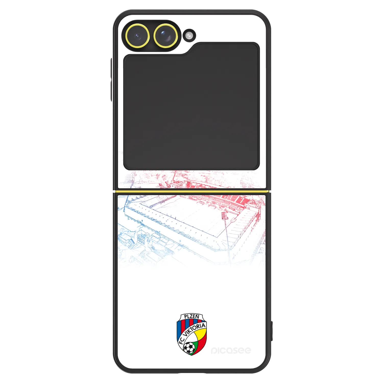 Picasee ULTIMATE CASE pro Samsung Galaxy Z Flip5 5G - FC Viktoria Plzeň C