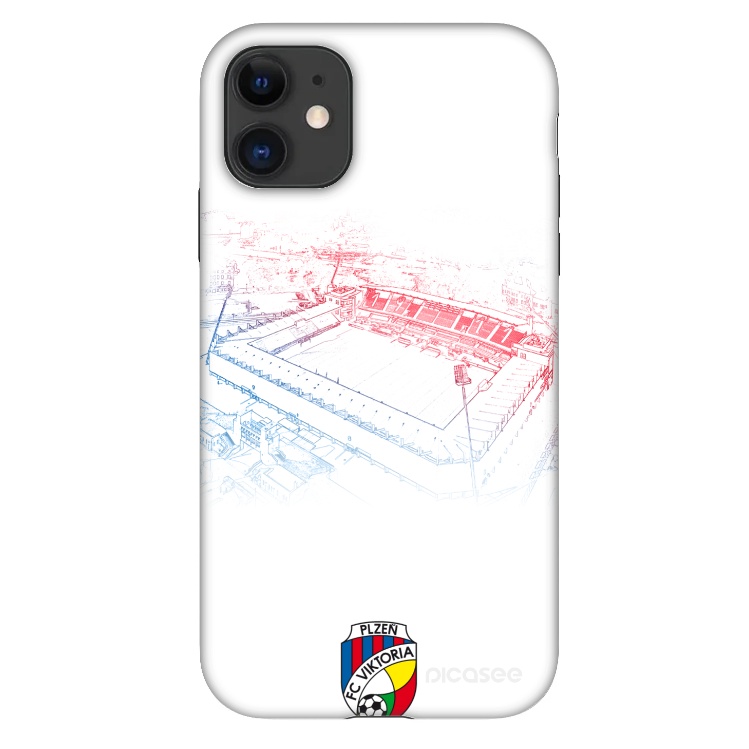 Picasee Fashion Case pro Apple iPhone 11 - FC Viktoria Plzeň C