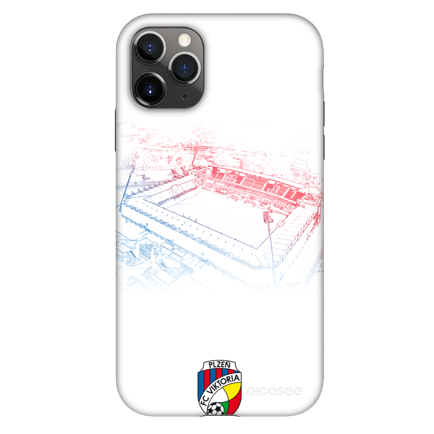 Picasee Fashion Case pro Apple iPhone 11 Pro - FC Viktoria Plzeň C