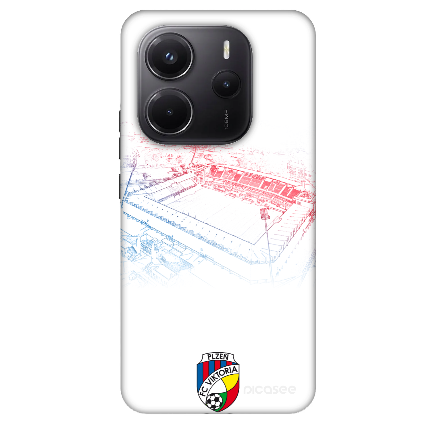 Picasee Fashion Case pro Xiaomi Redmi Note 14 5G - FC Viktoria Plzeň C