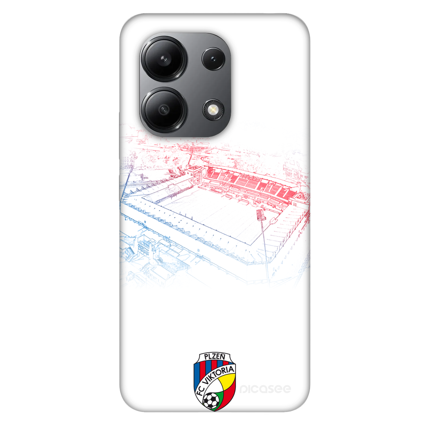 Picasee Fashion Case pro Xiaomi Redmi Note 13 4G - FC Viktoria Plzeň C