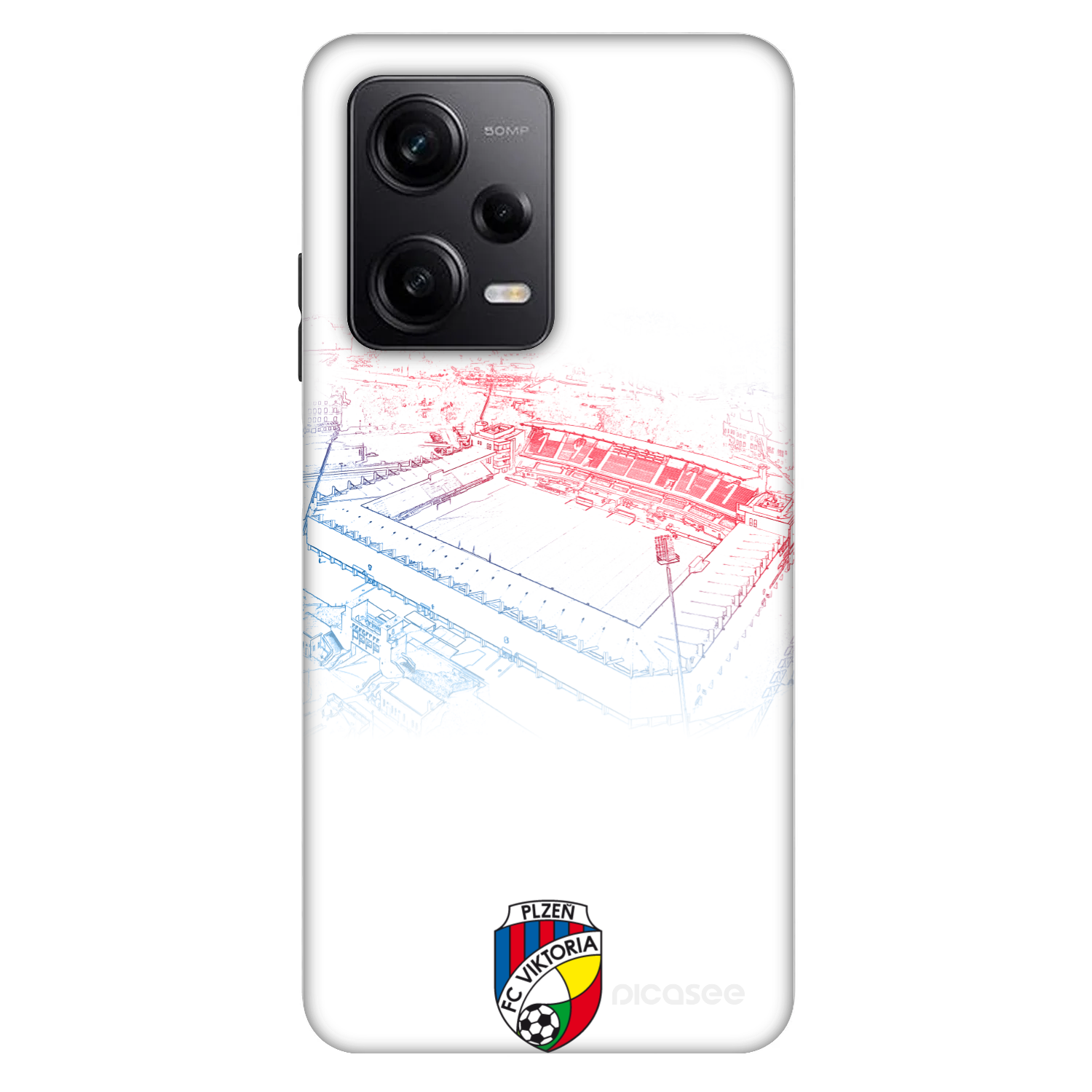 Picasee Fashion Case pro Xiaomi Redmi Note 12 Pro+ 5G - FC Viktoria Plzeň C