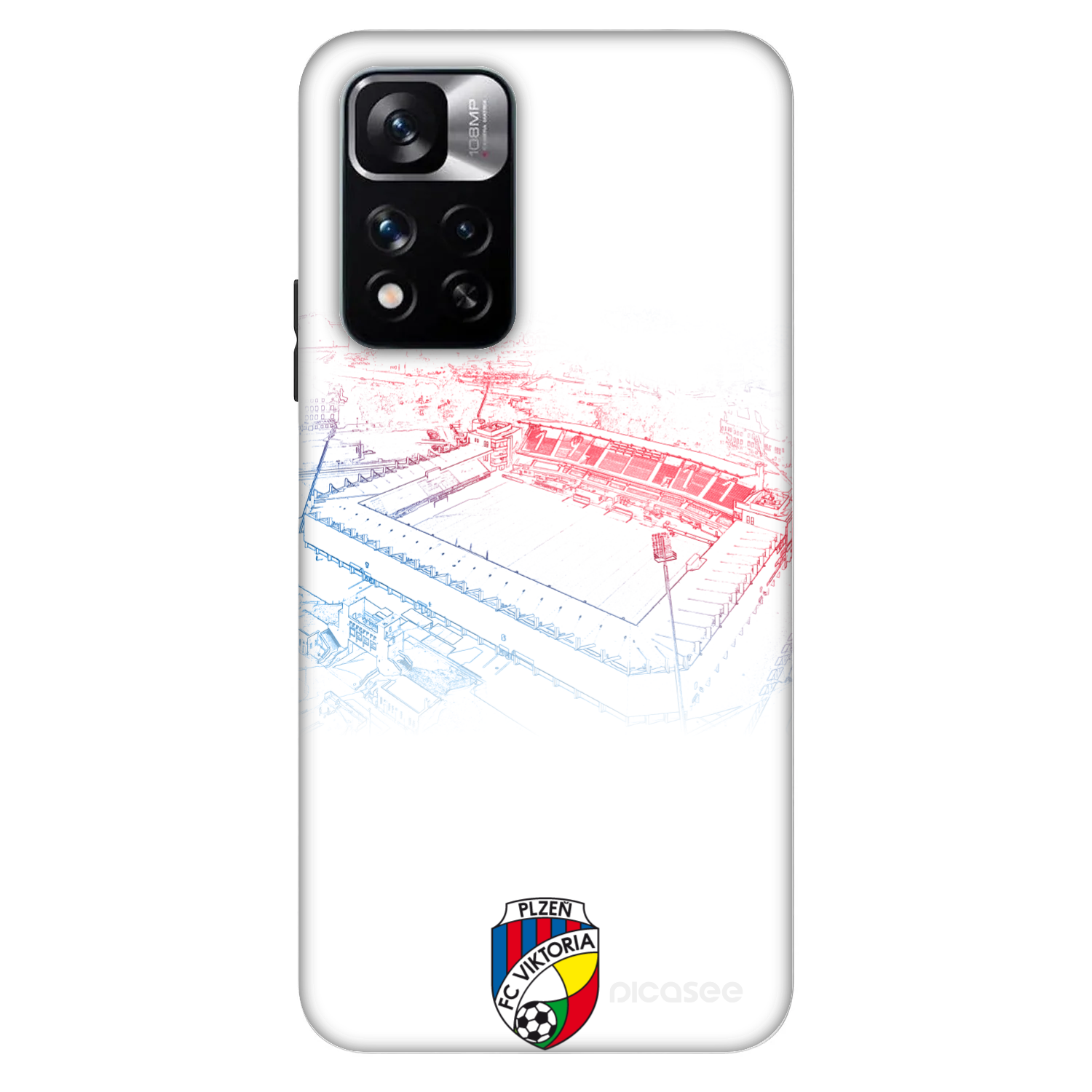 Picasee Fashion Case pro Xiaomi Redmi Note 11 Pro 5G - FC Viktoria Plzeň C
