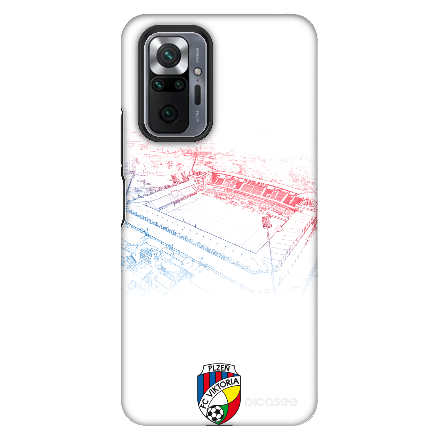 Picasee Fashion Case pro Xiaomi Redmi Note 10 Pro - FC Viktoria Plzeň C